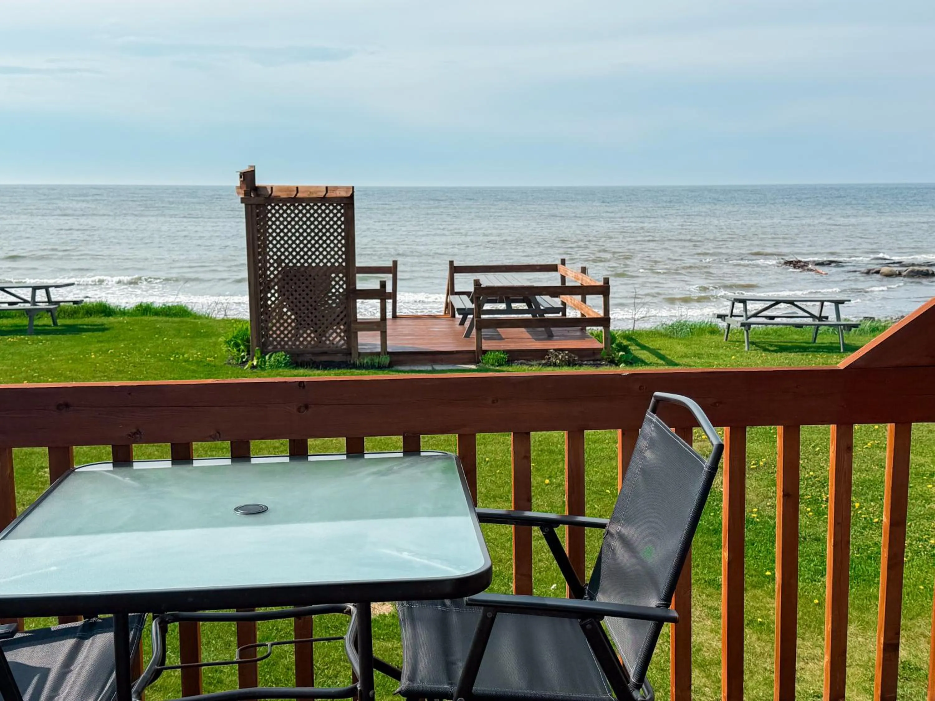 Balcony/Terrace in Les studios de la mer