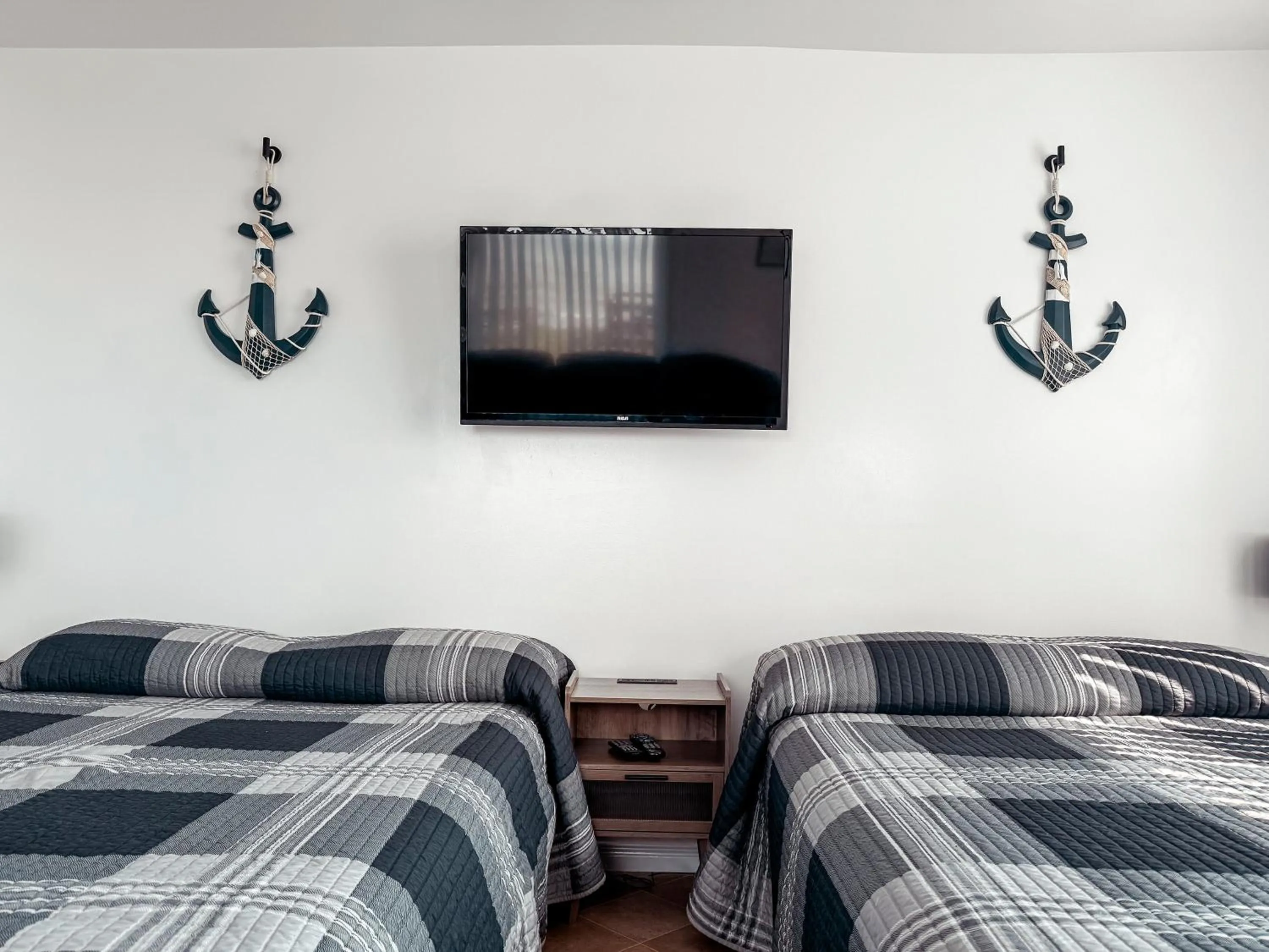 Bedroom, Bed in Les studios de la mer