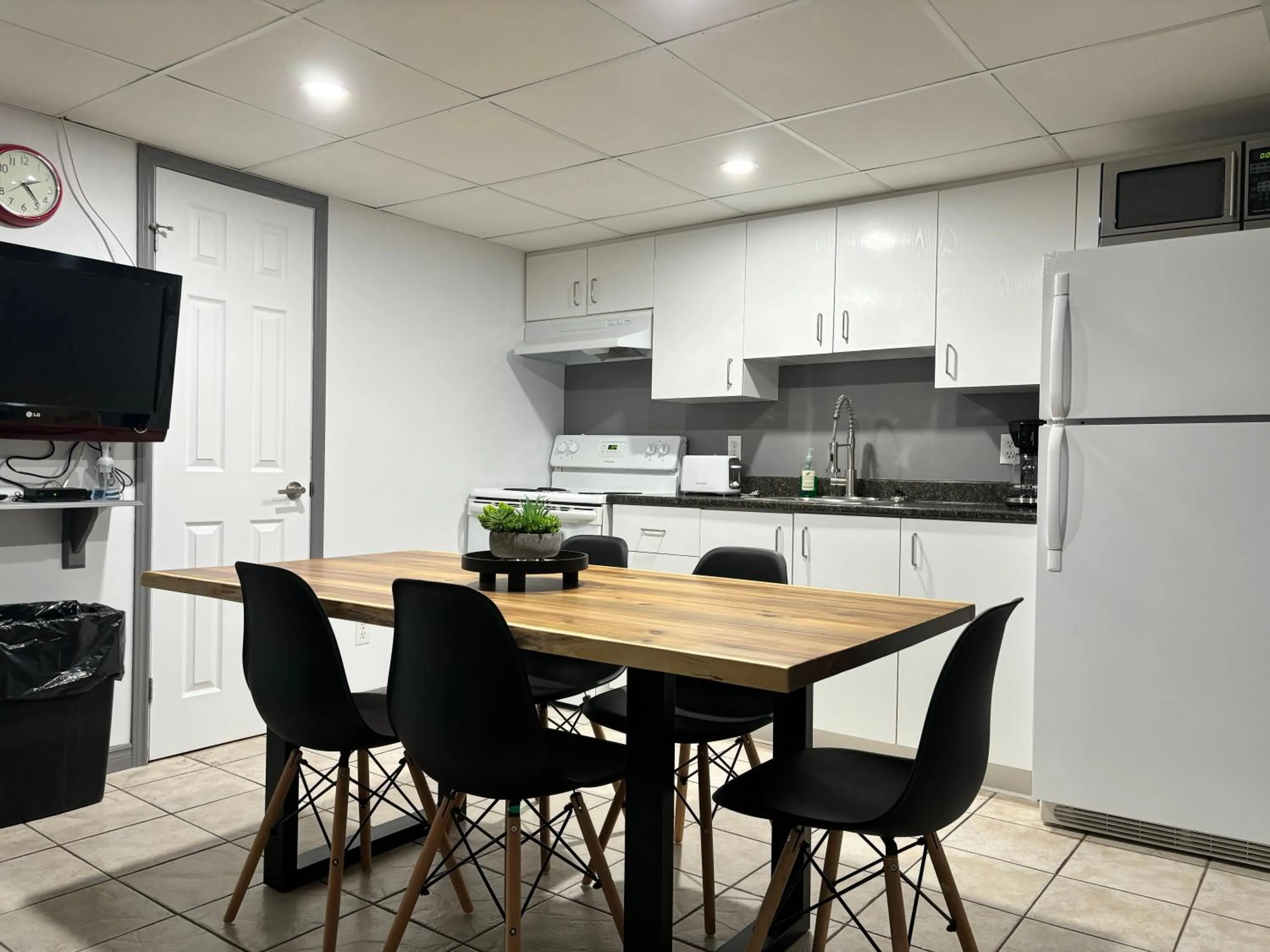 Kitchen or kitchenette in Les studios de la mer