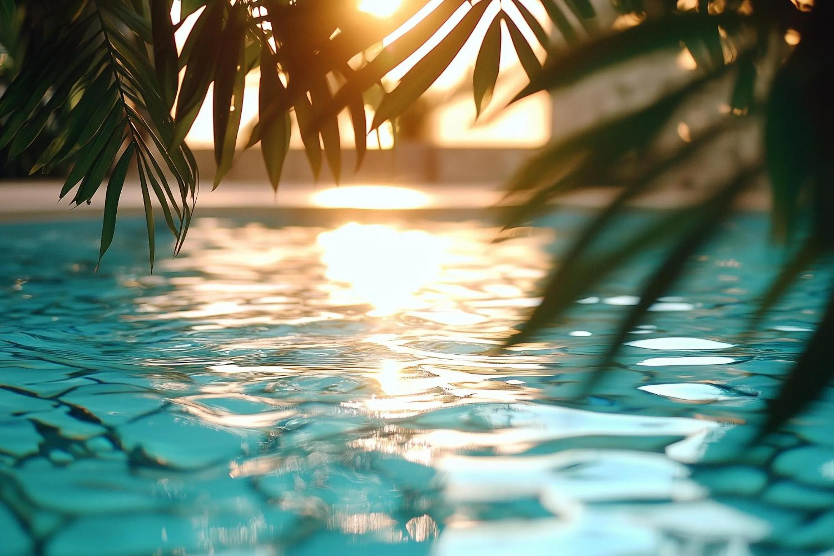 Swimming pool in The Leea Resort Darwin