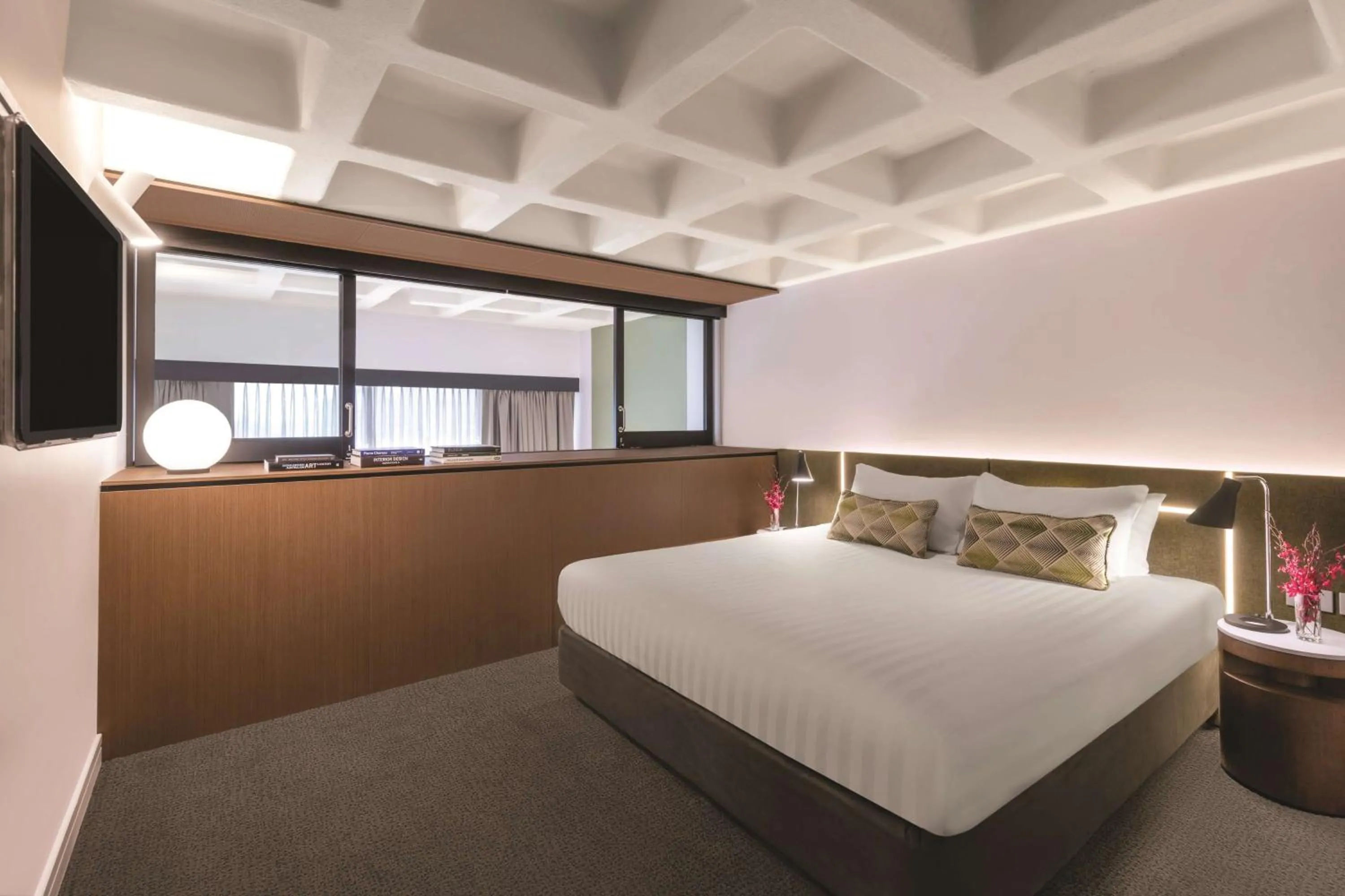 Bedroom, Bed in Adina Apartment Hotel Melbourne