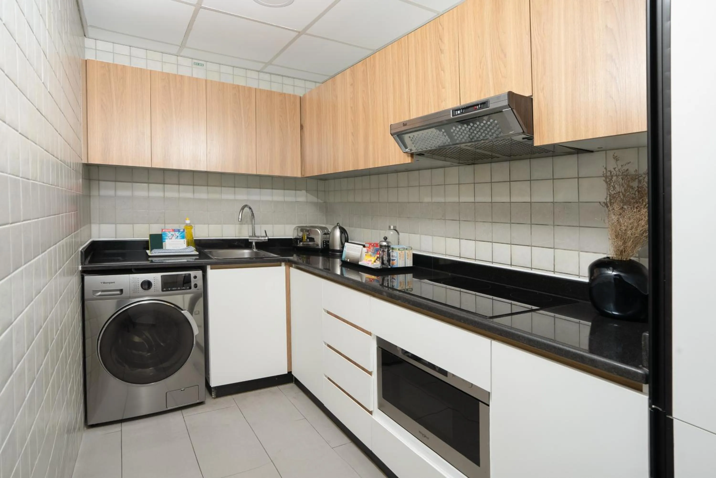 kitchen in Citadines Metro Central Dubai