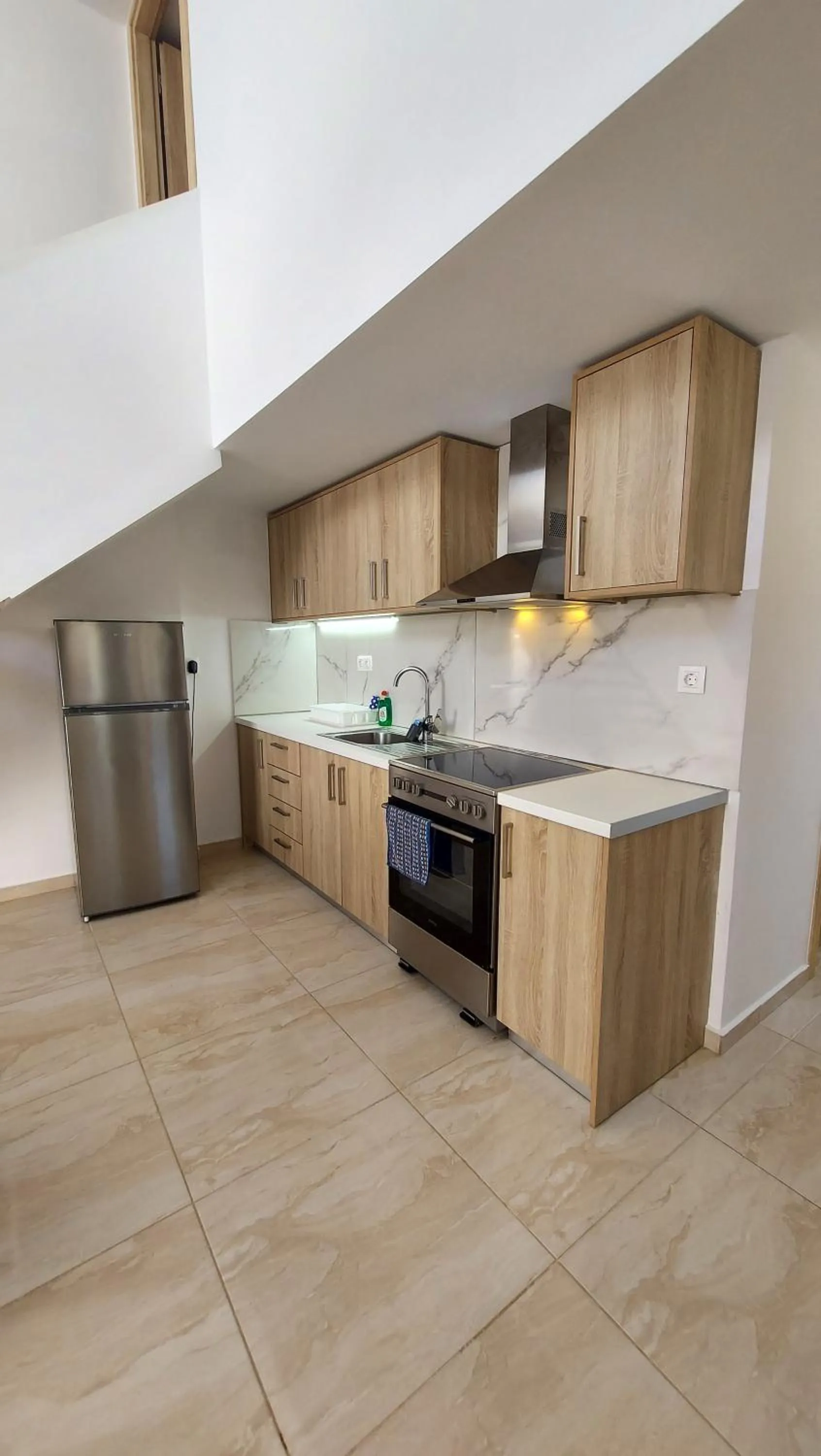 kitchen in Argiri Apartments & Suites