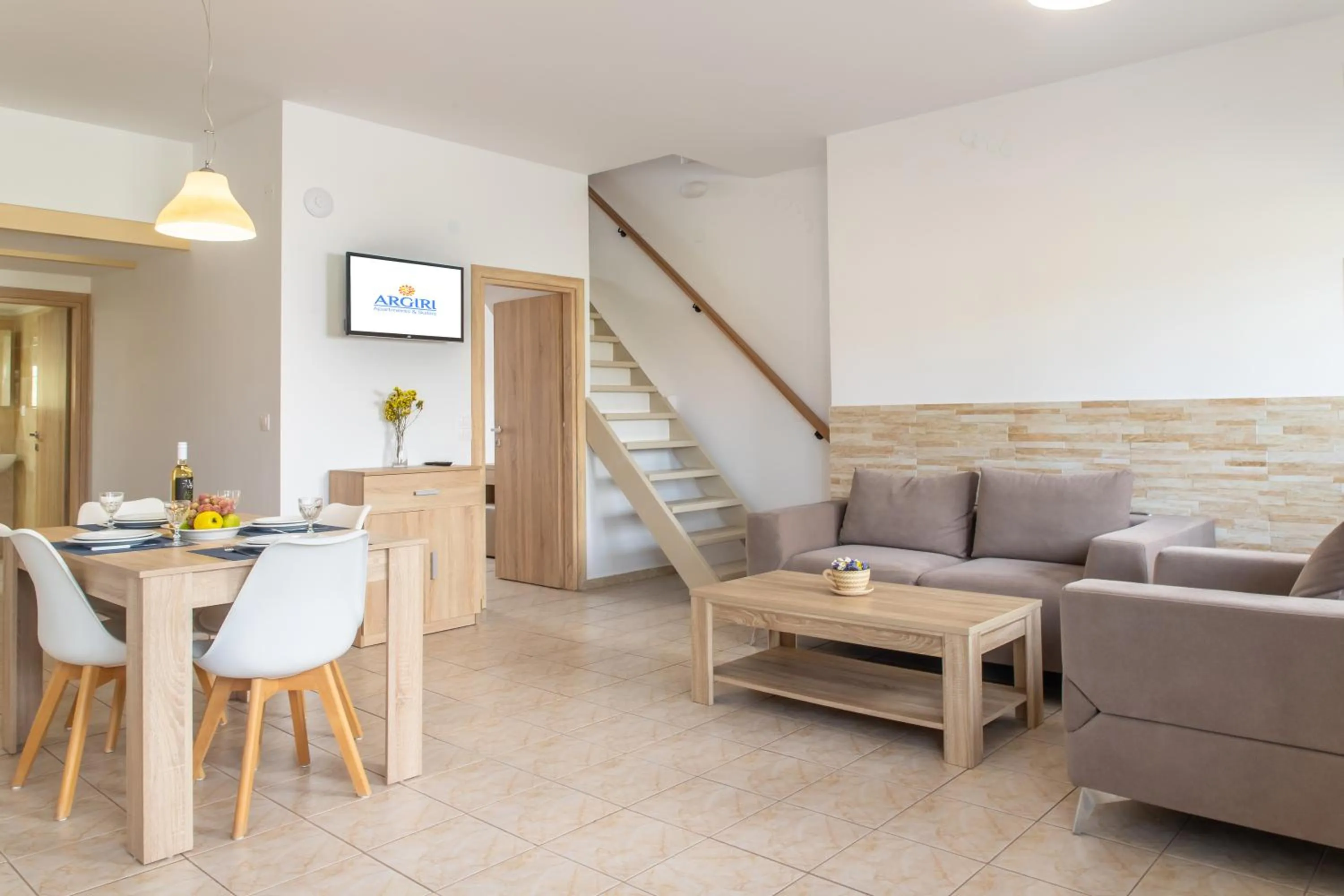 TV and multimedia in Argiri Apartments & Suites