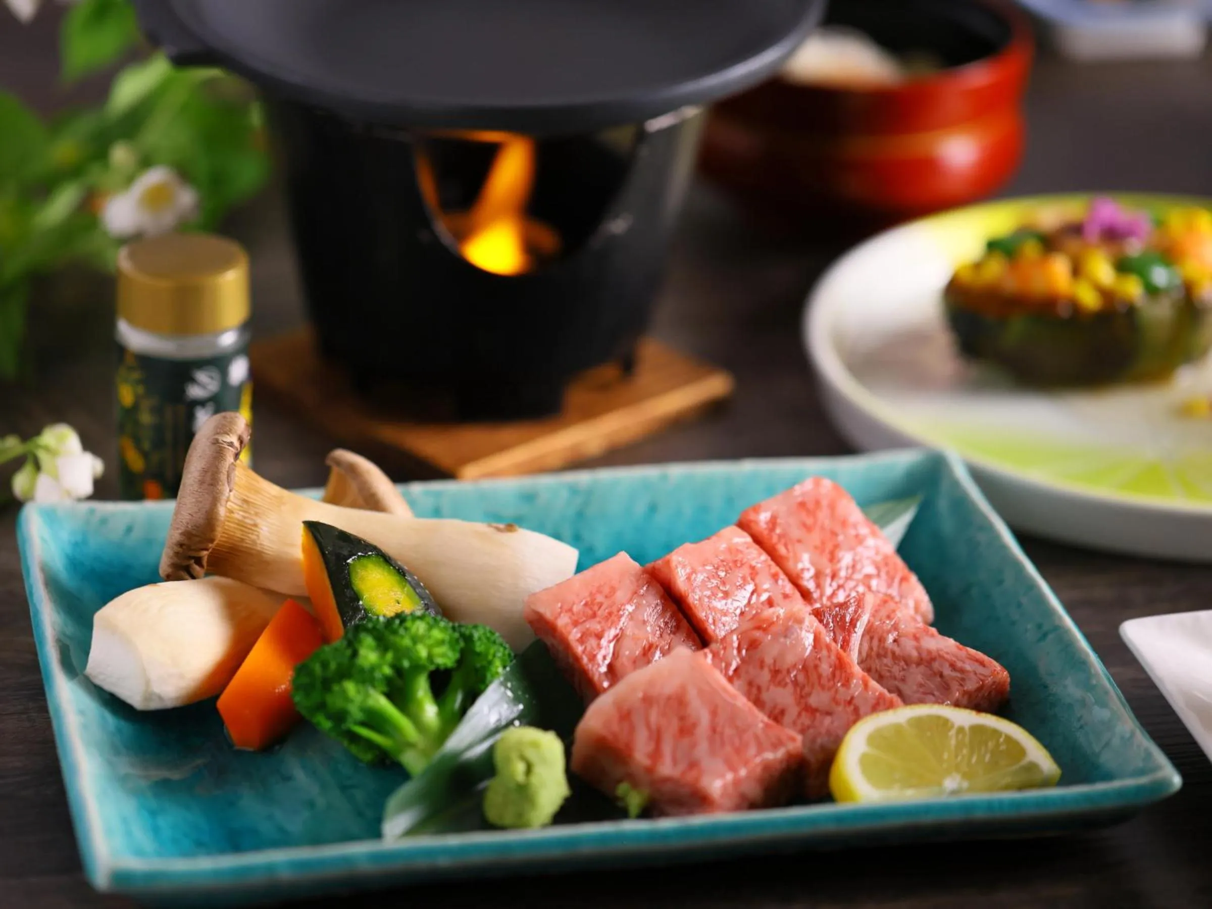 Food close-up in Ogiwarakan