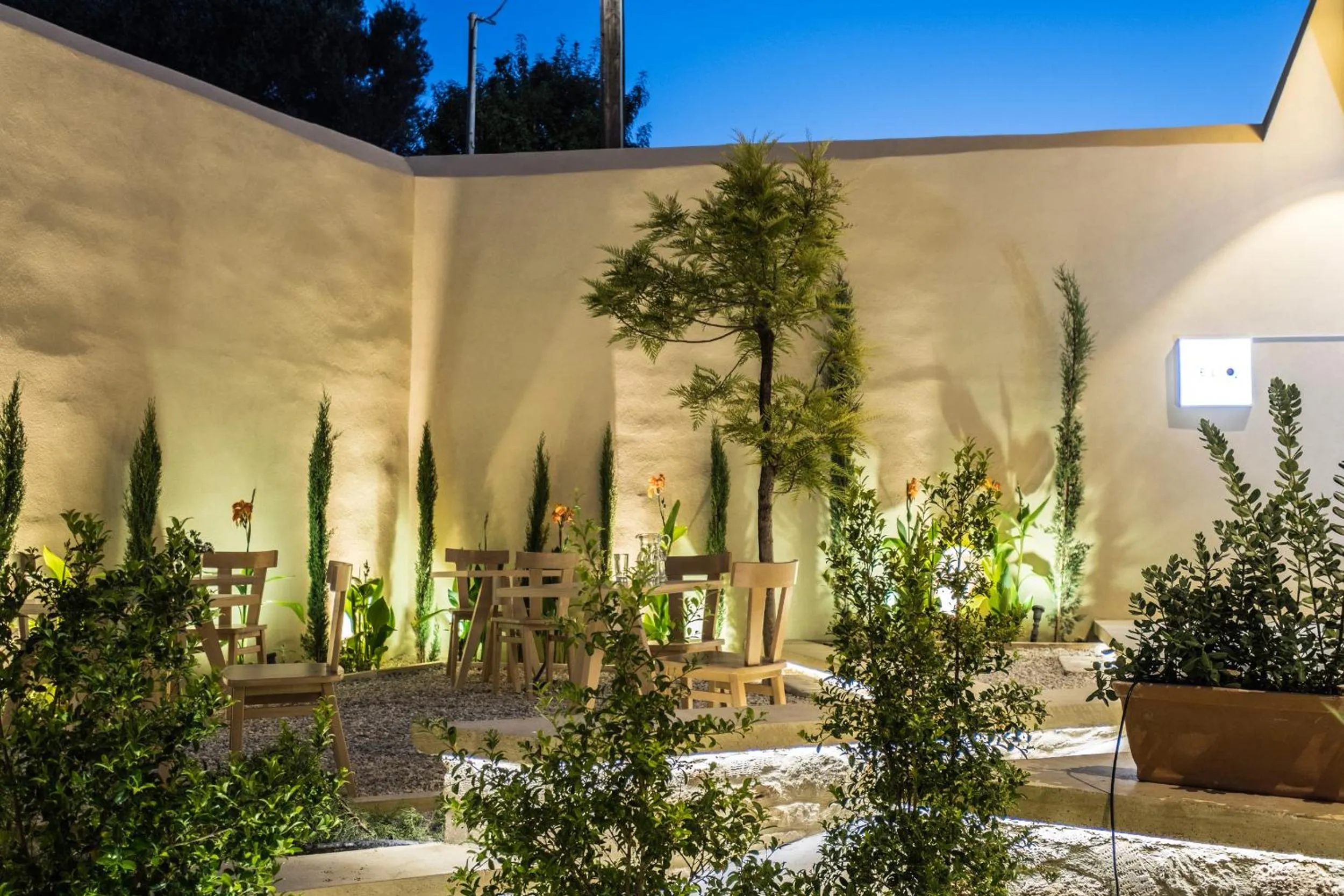 Sunset in Aelios Design Hotel