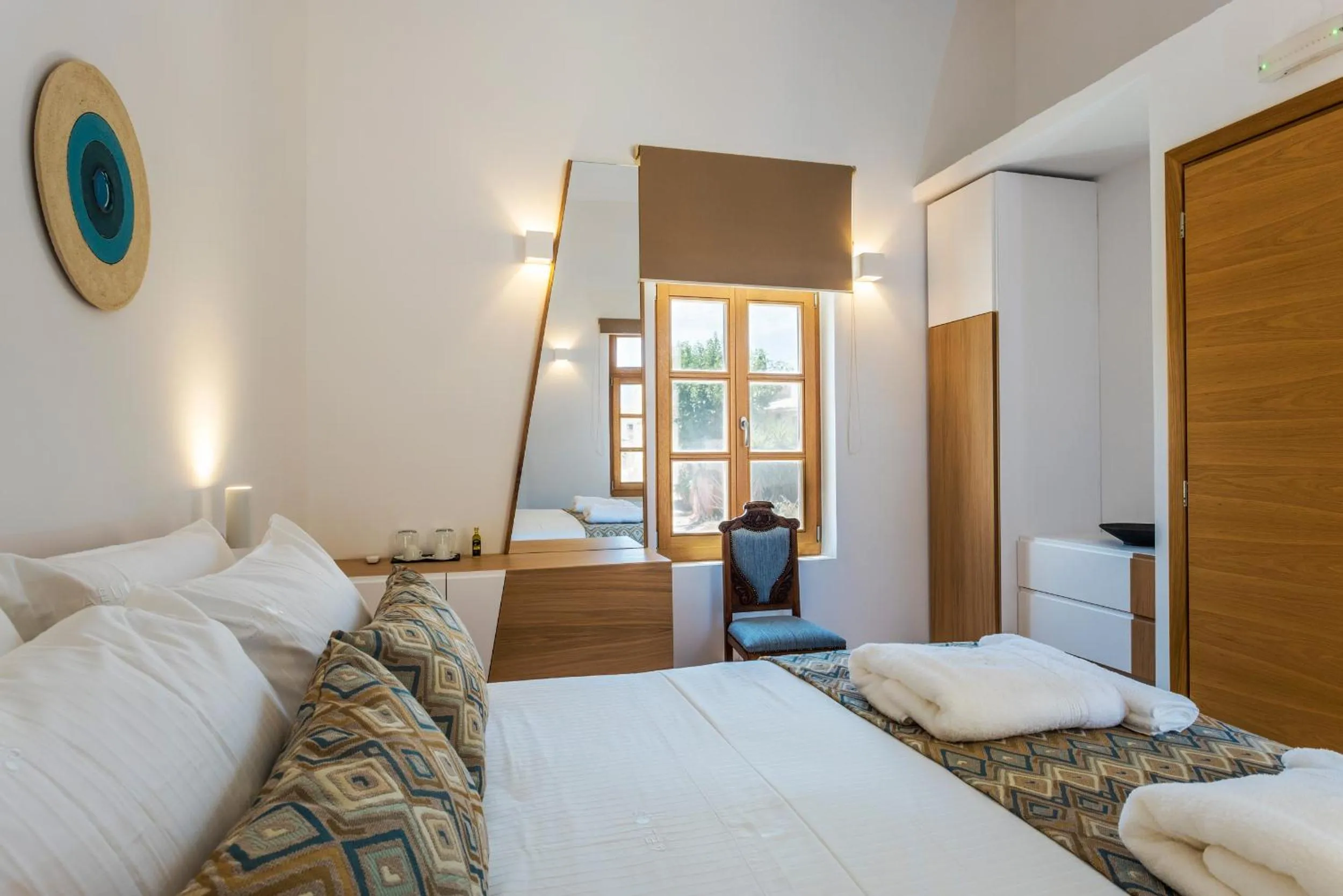 Bedroom, Bed in Aelios Design Hotel