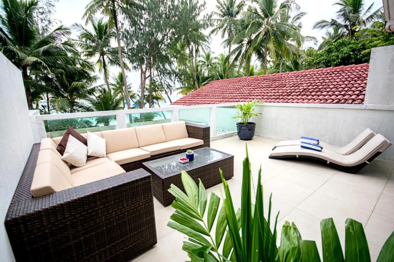 Balcony/Terrace in Villa Caemilla Beach Boutique Hotel