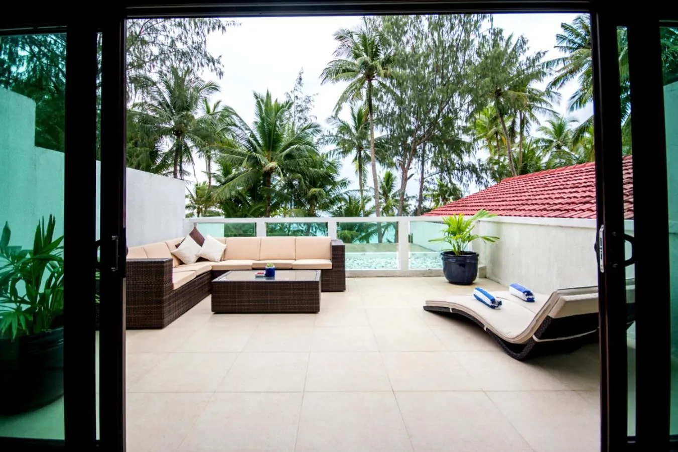 Balcony/Terrace in Villa Caemilla Beach Boutique Hotel