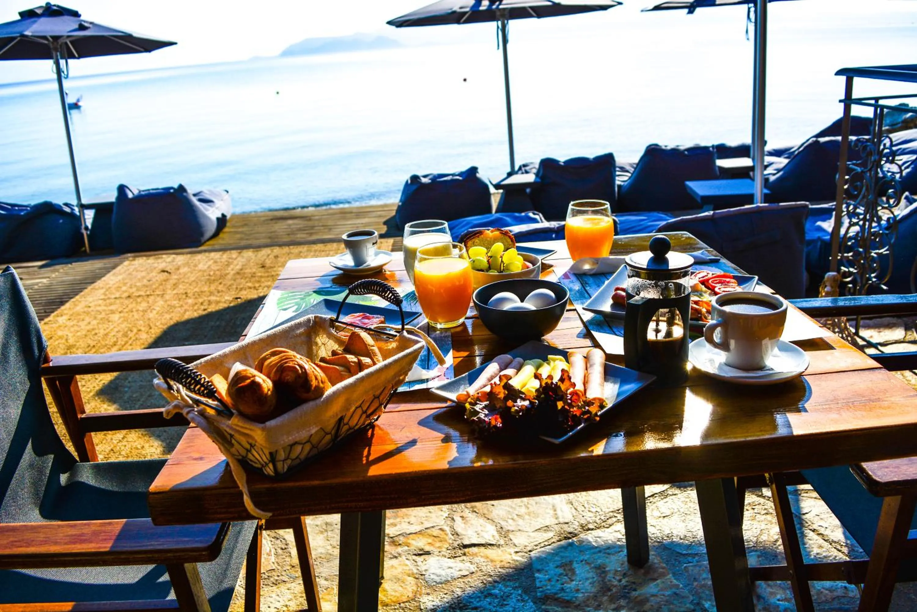 Continental breakfast in Marzi Boutique Hotel