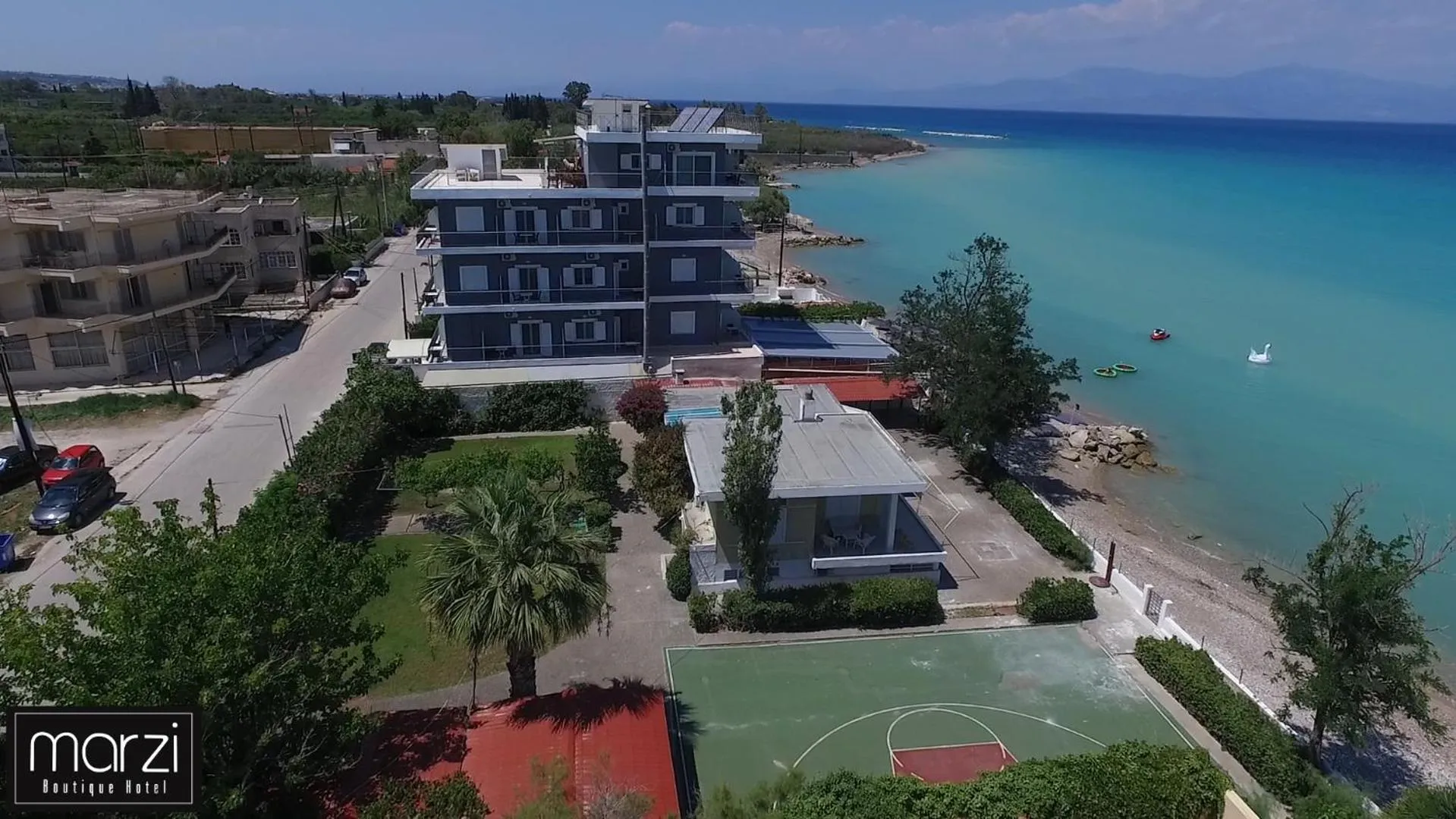 Bird's eye view in Marzi Boutique Hotel