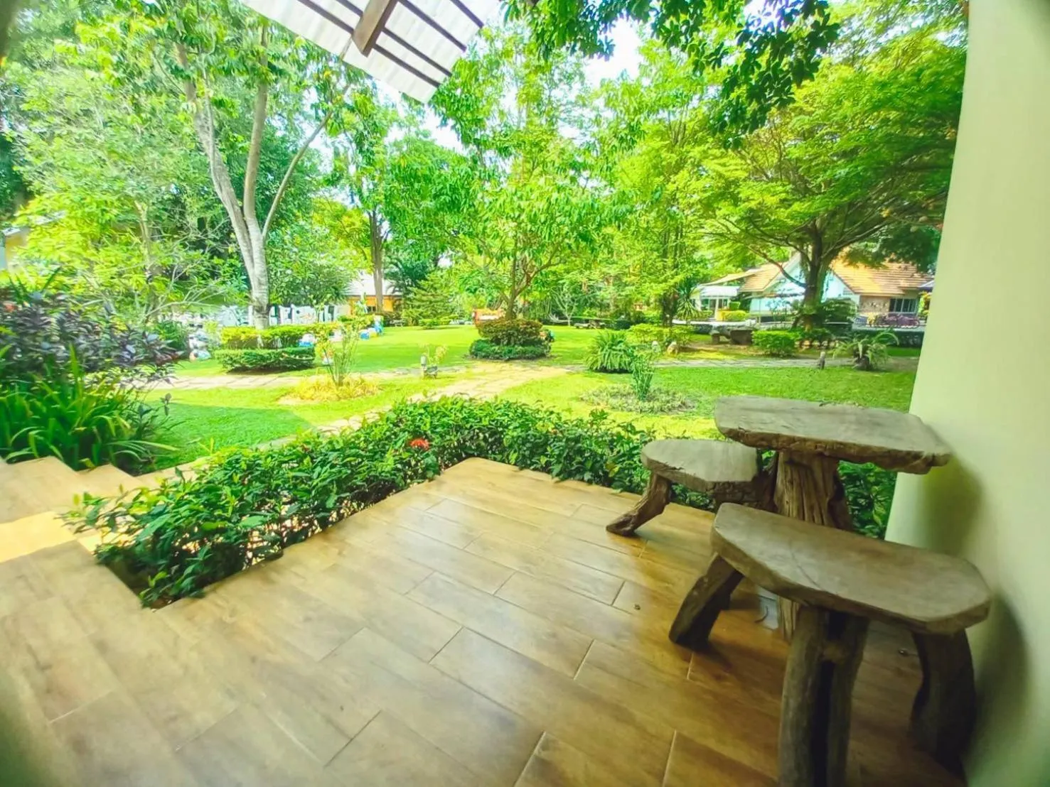 Garden view in Watermill Resort