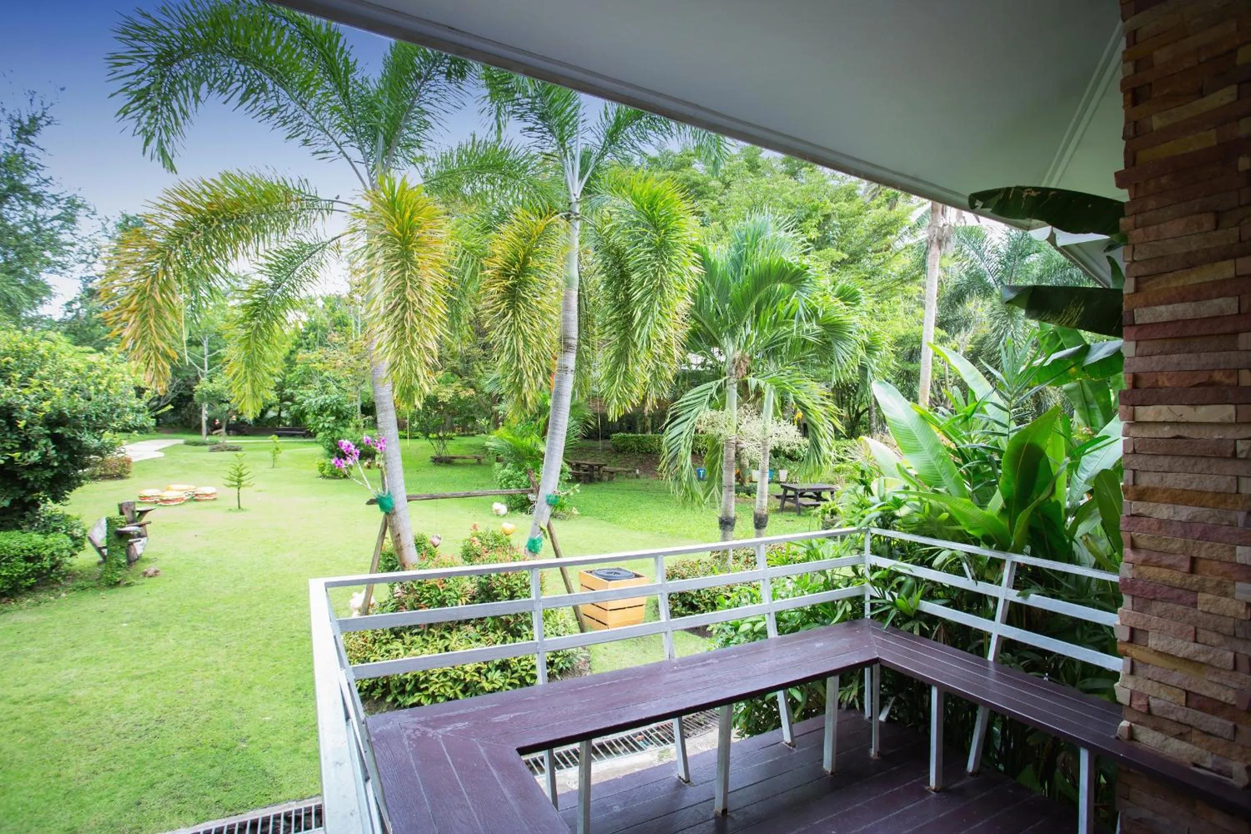 Garden view in Watermill Resort