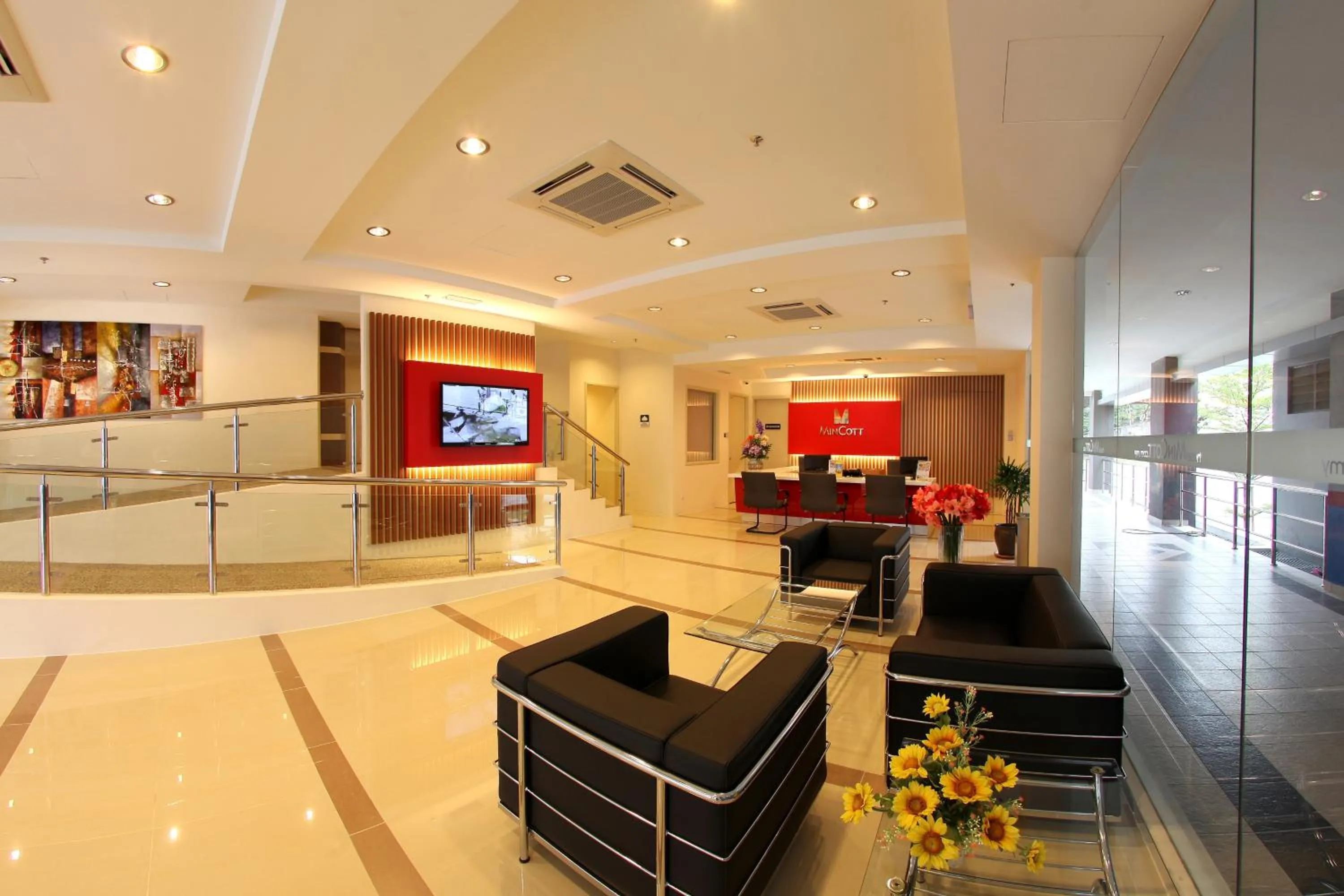 Lobby or reception in Hotel Min Cott
