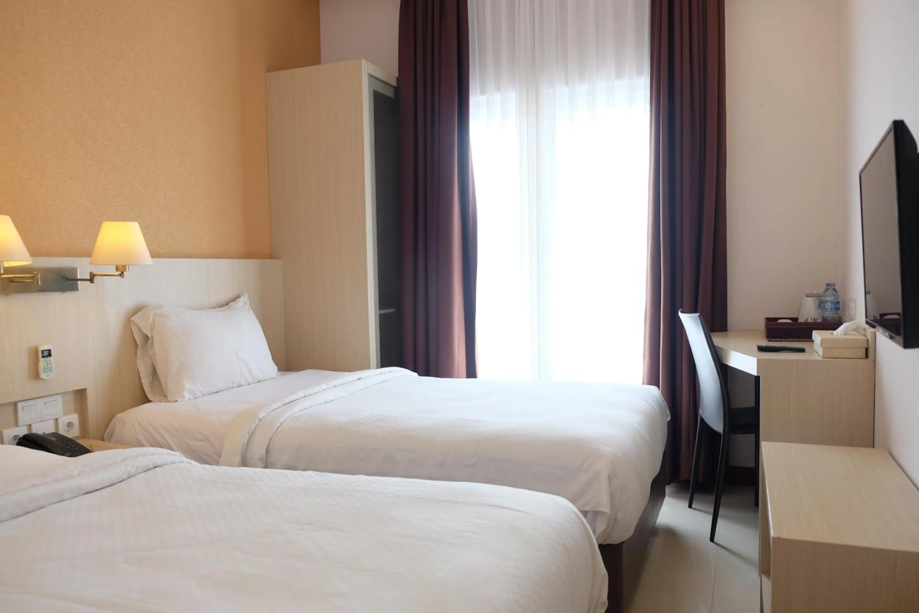 Bed in Rio City Hotel