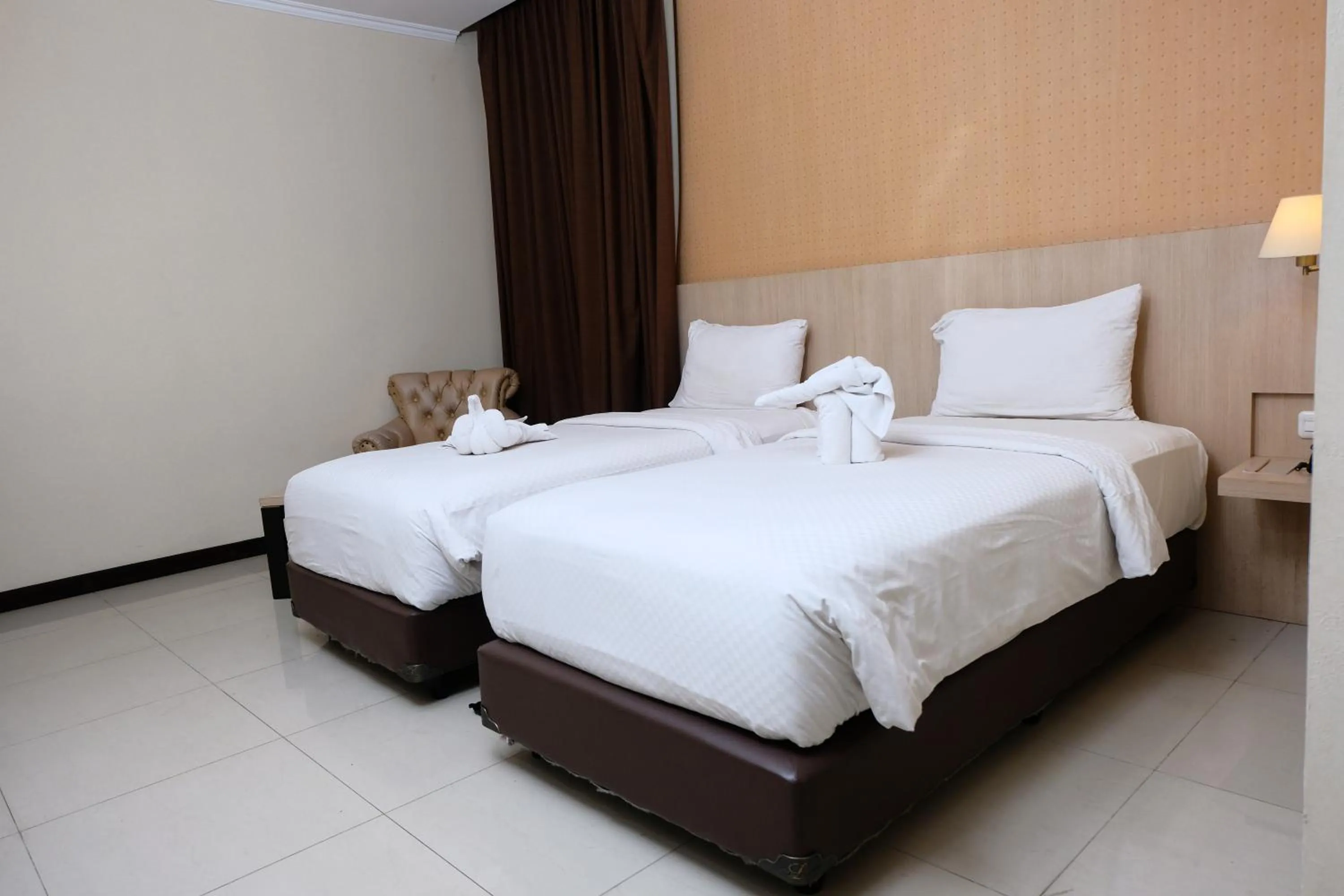 Bed in Rio City Hotel