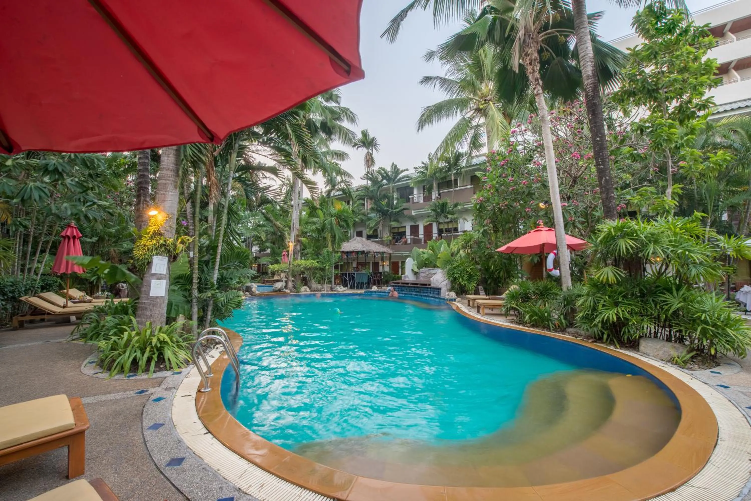 Swimming pool in The Viridian Resort Patong