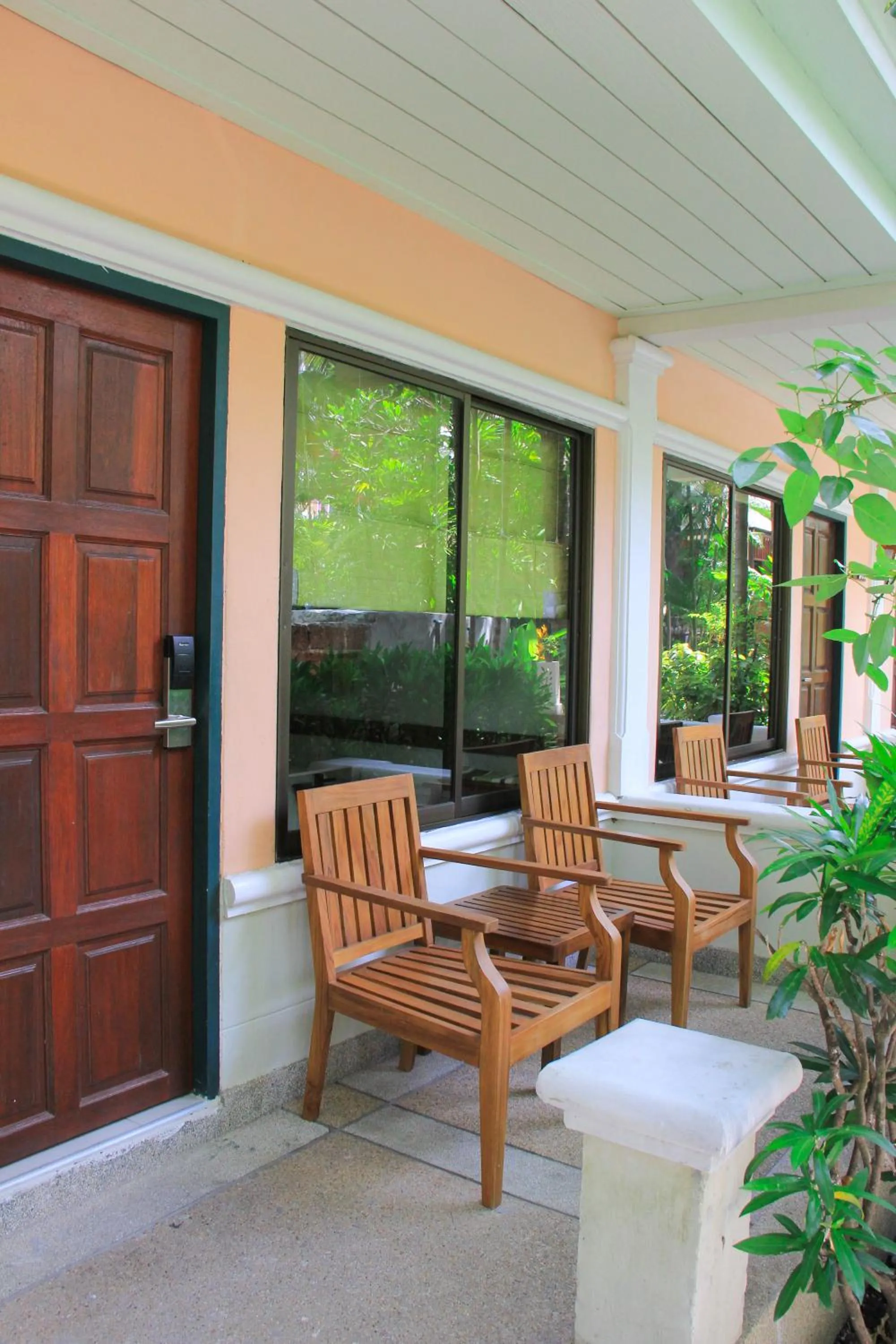 Seating area in The Viridian Resort Patong