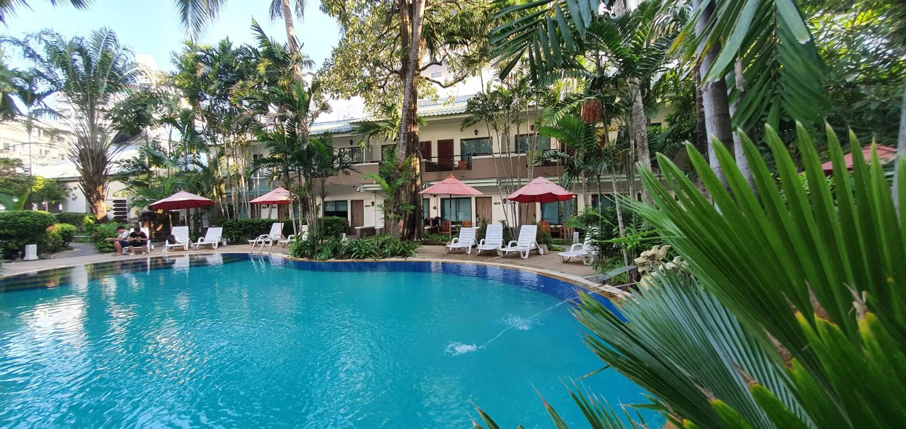 Swimming pool in The Viridian Resort Patong