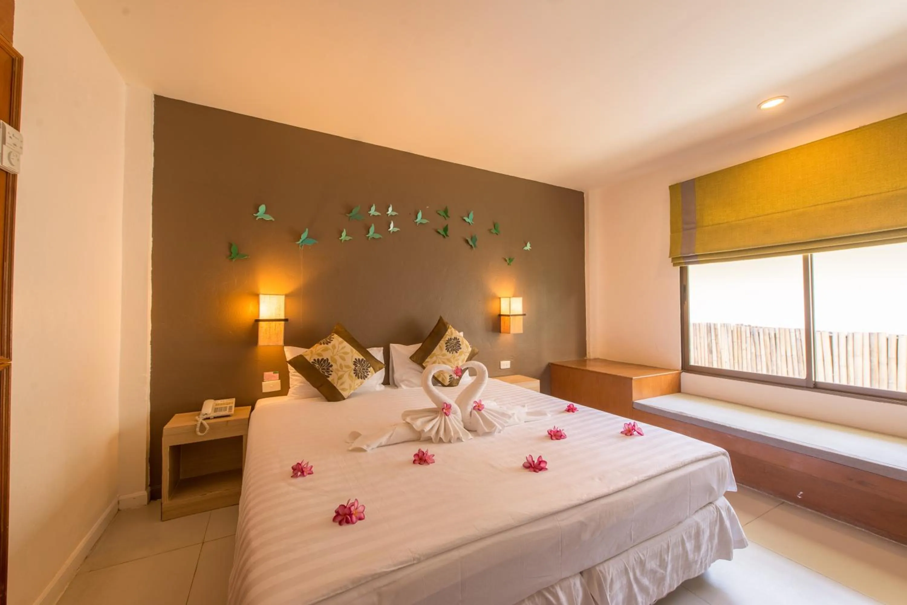 Bed in The Viridian Resort Patong