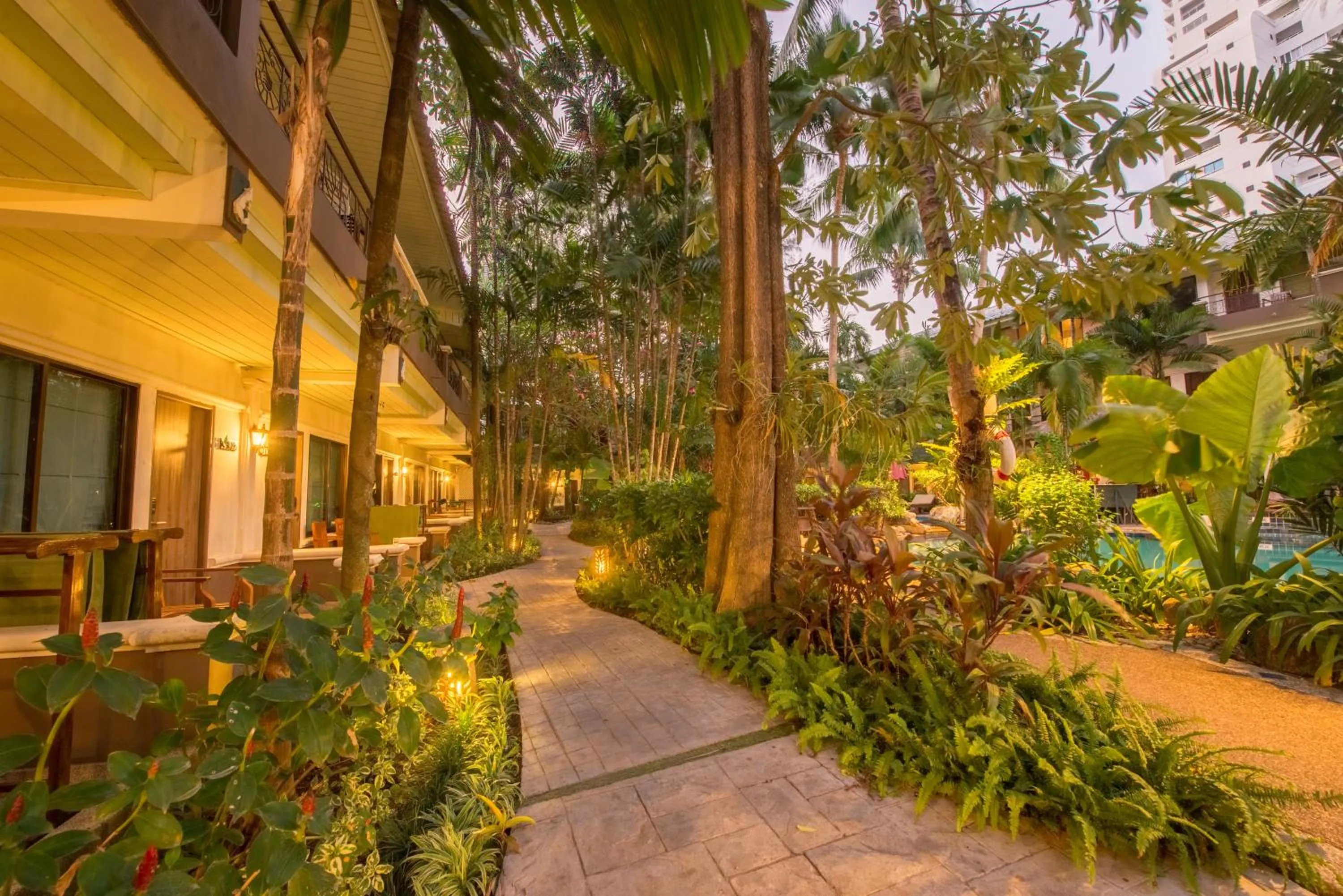 Garden in The Viridian Resort Patong