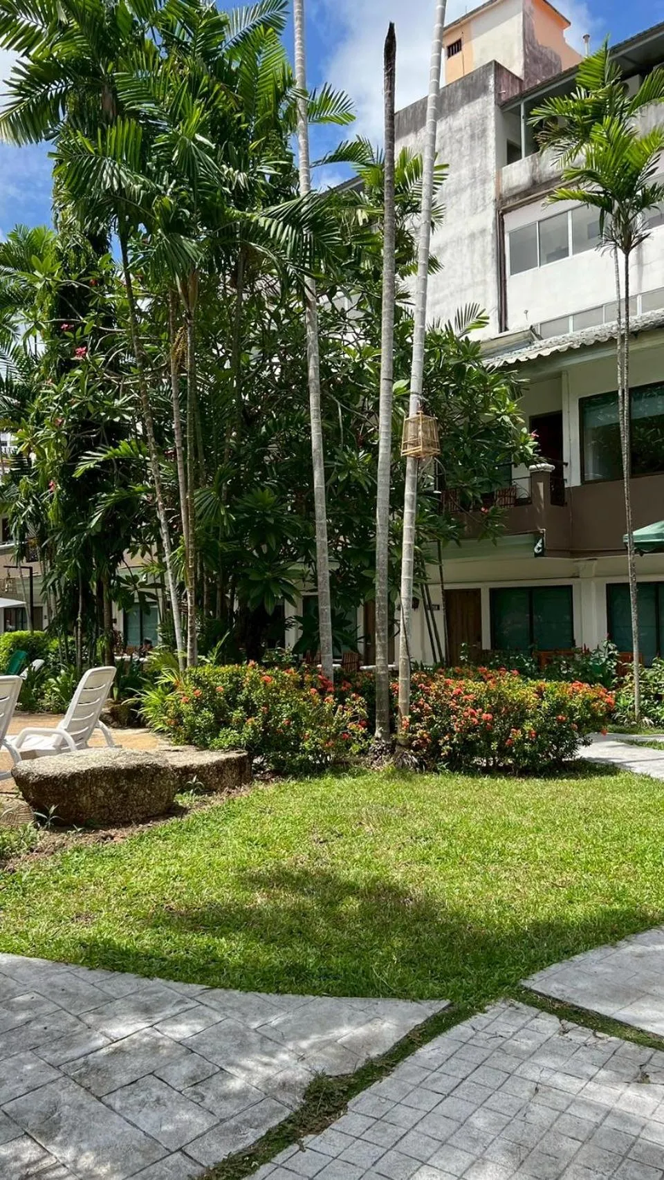 Inner courtyard view in The Viridian Resort Patong