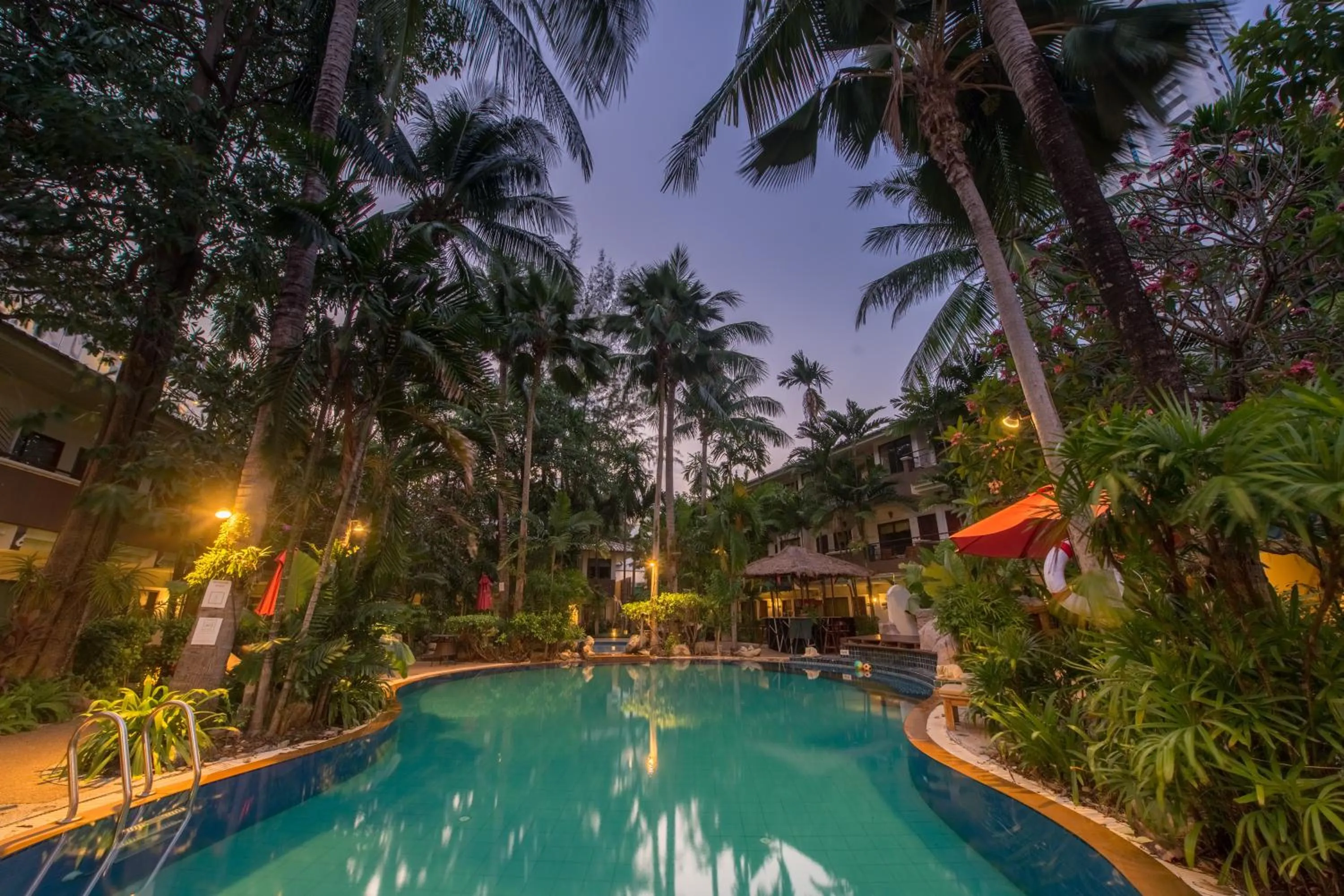 Swimming pool in The Viridian Resort Patong