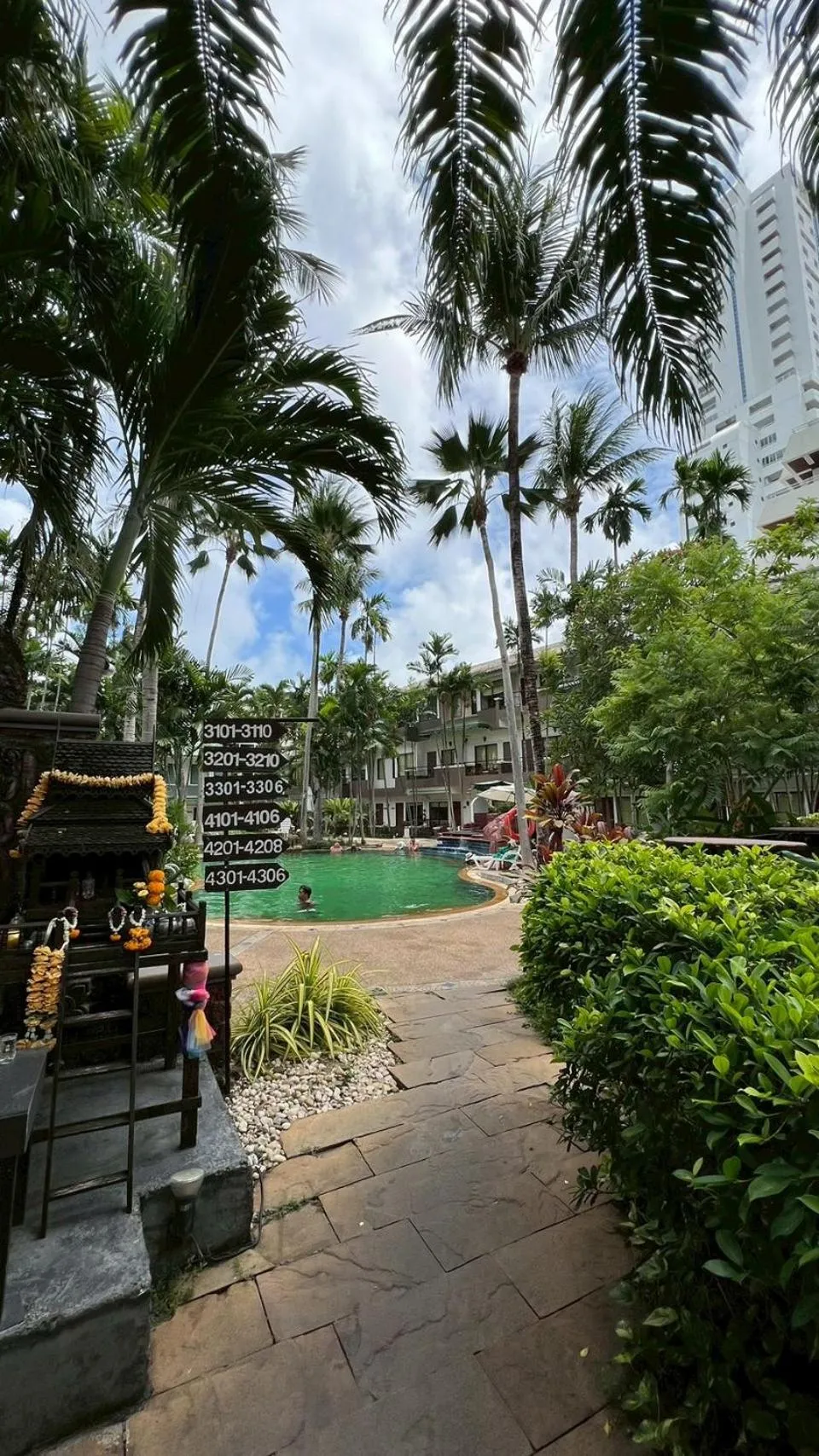 Garden in The Viridian Resort Patong