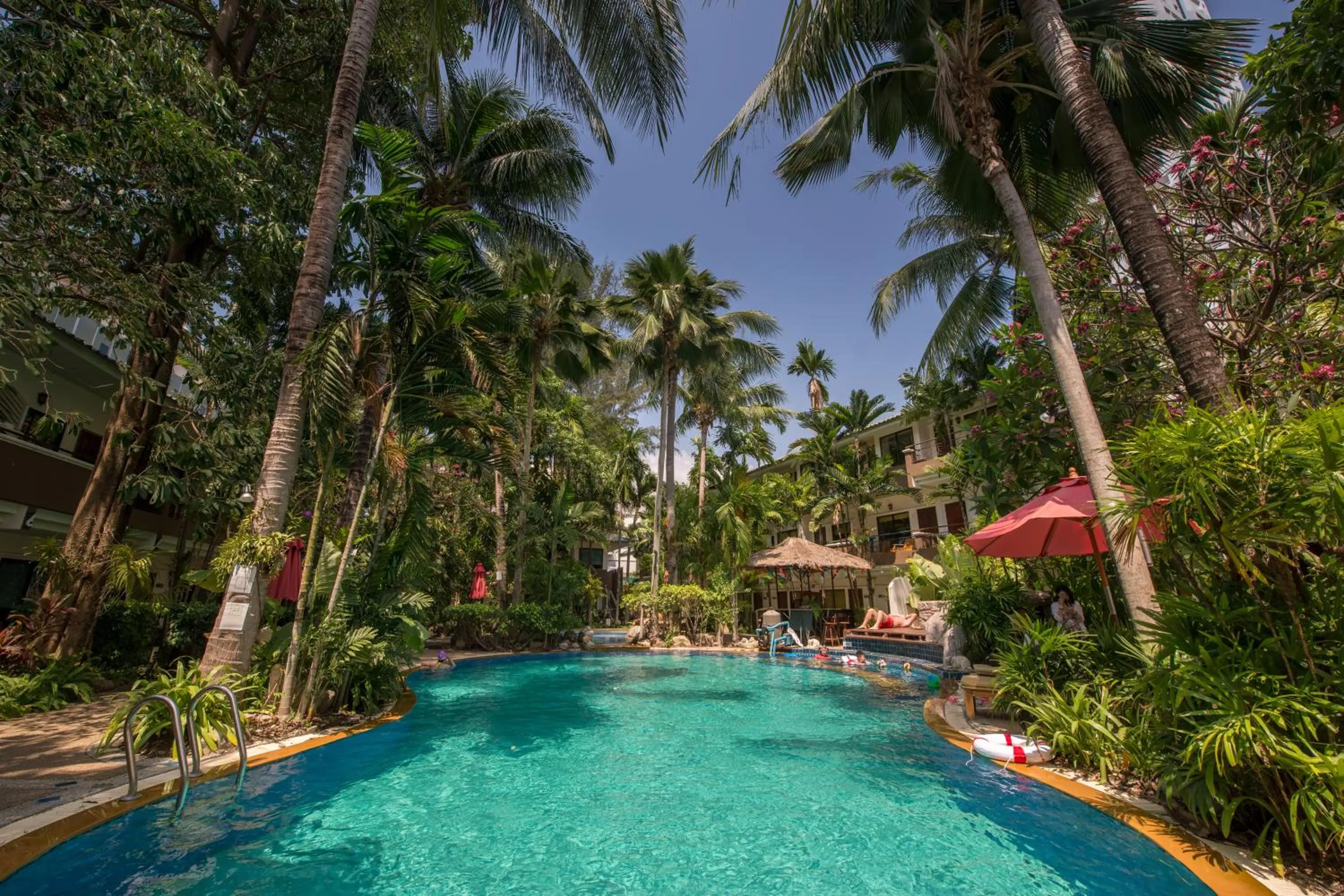 Swimming pool in The Viridian Resort Patong