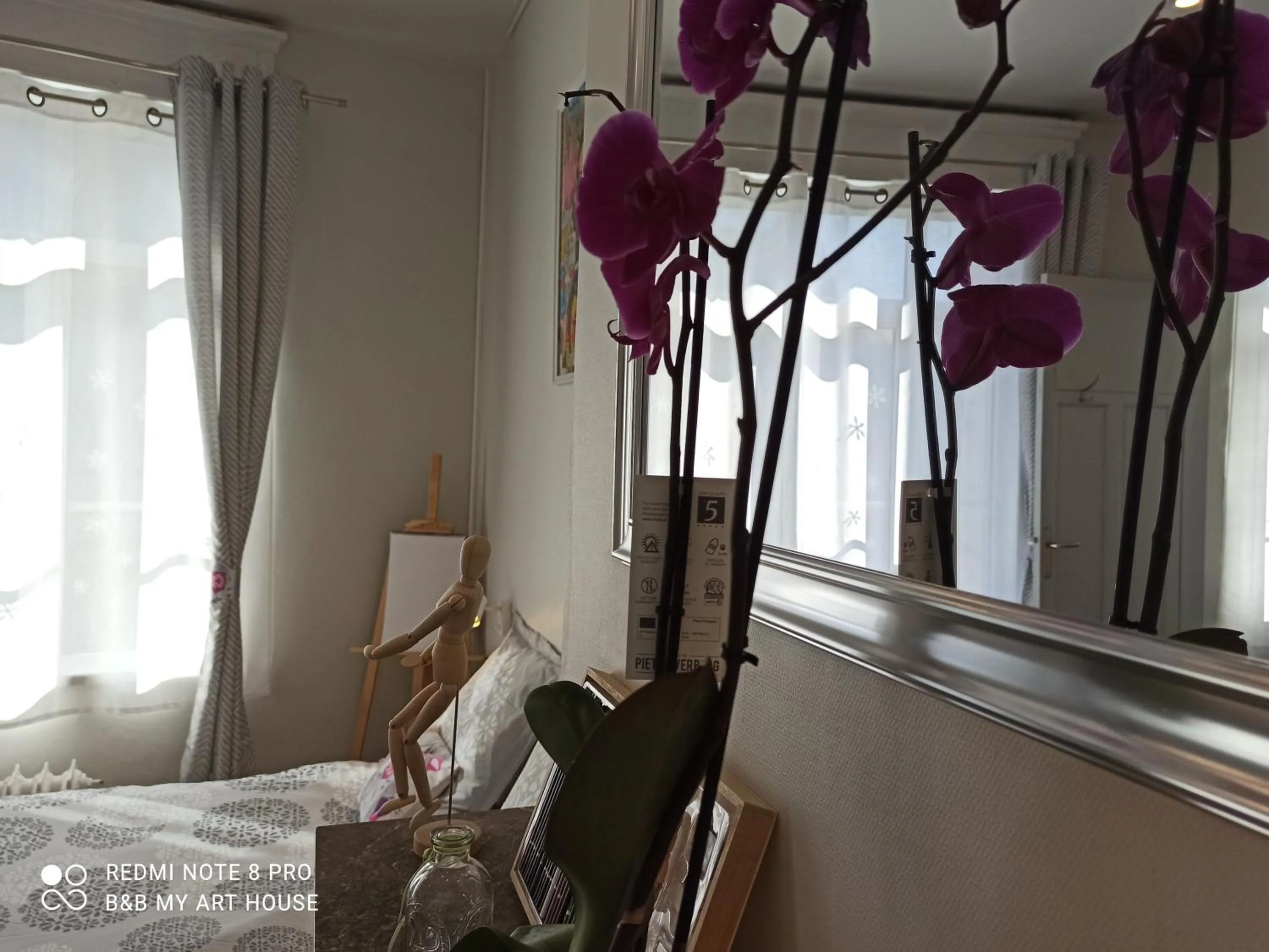 Bedroom, Bed in B&B My Art House (Douai Centre)