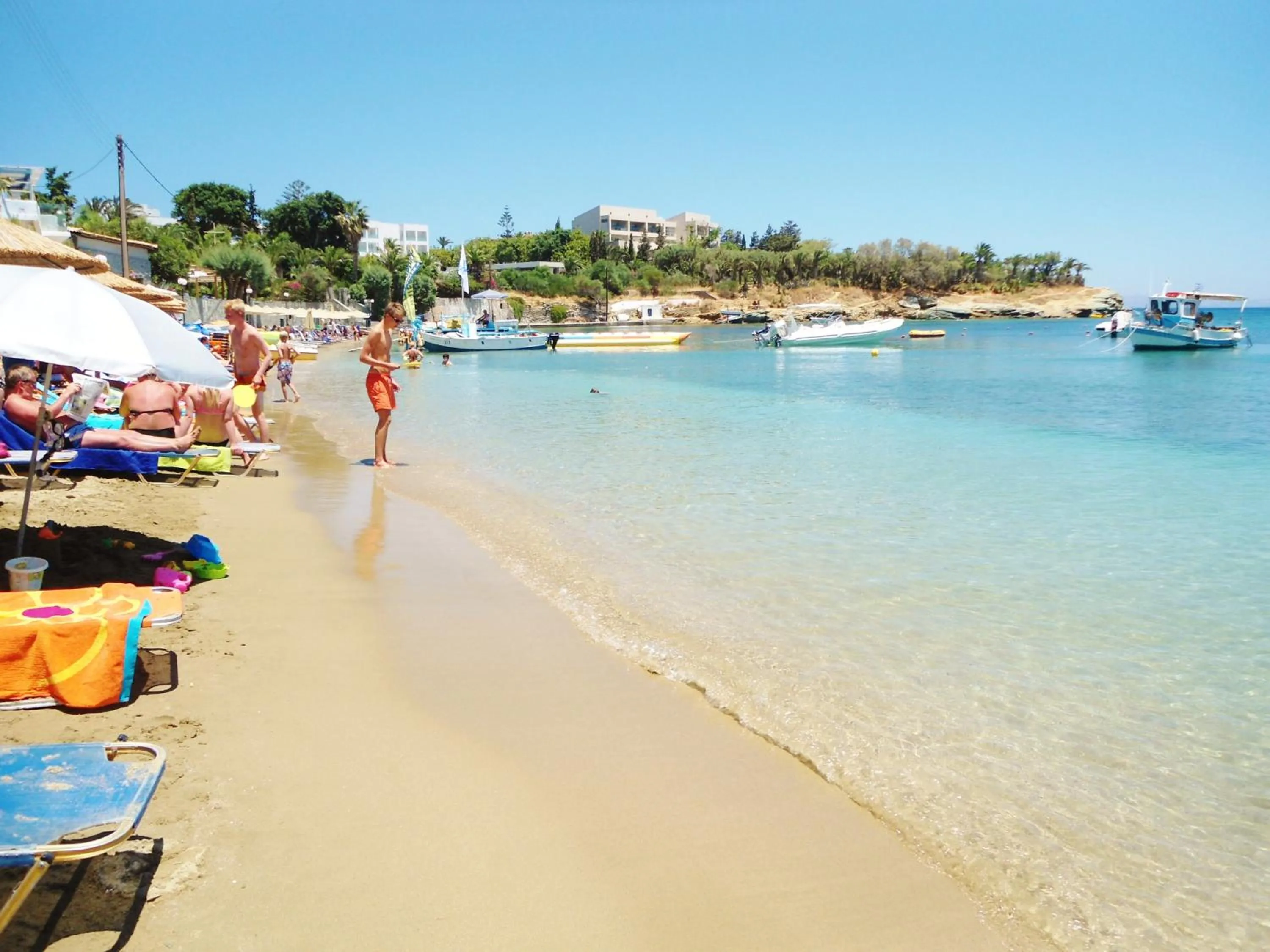 Beach in Apollonia Apartments