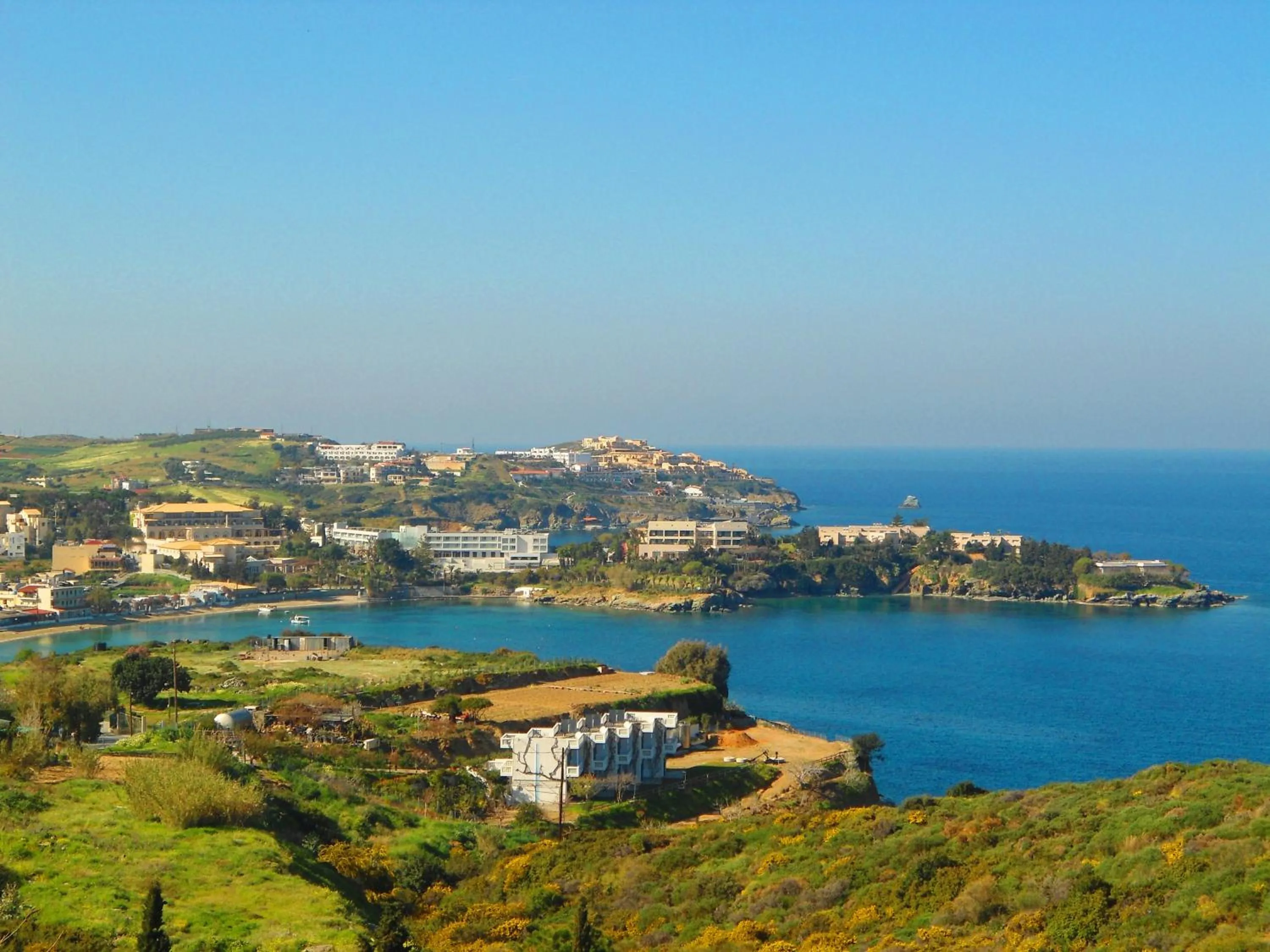 Bird's eye view in Apollonia Apartments