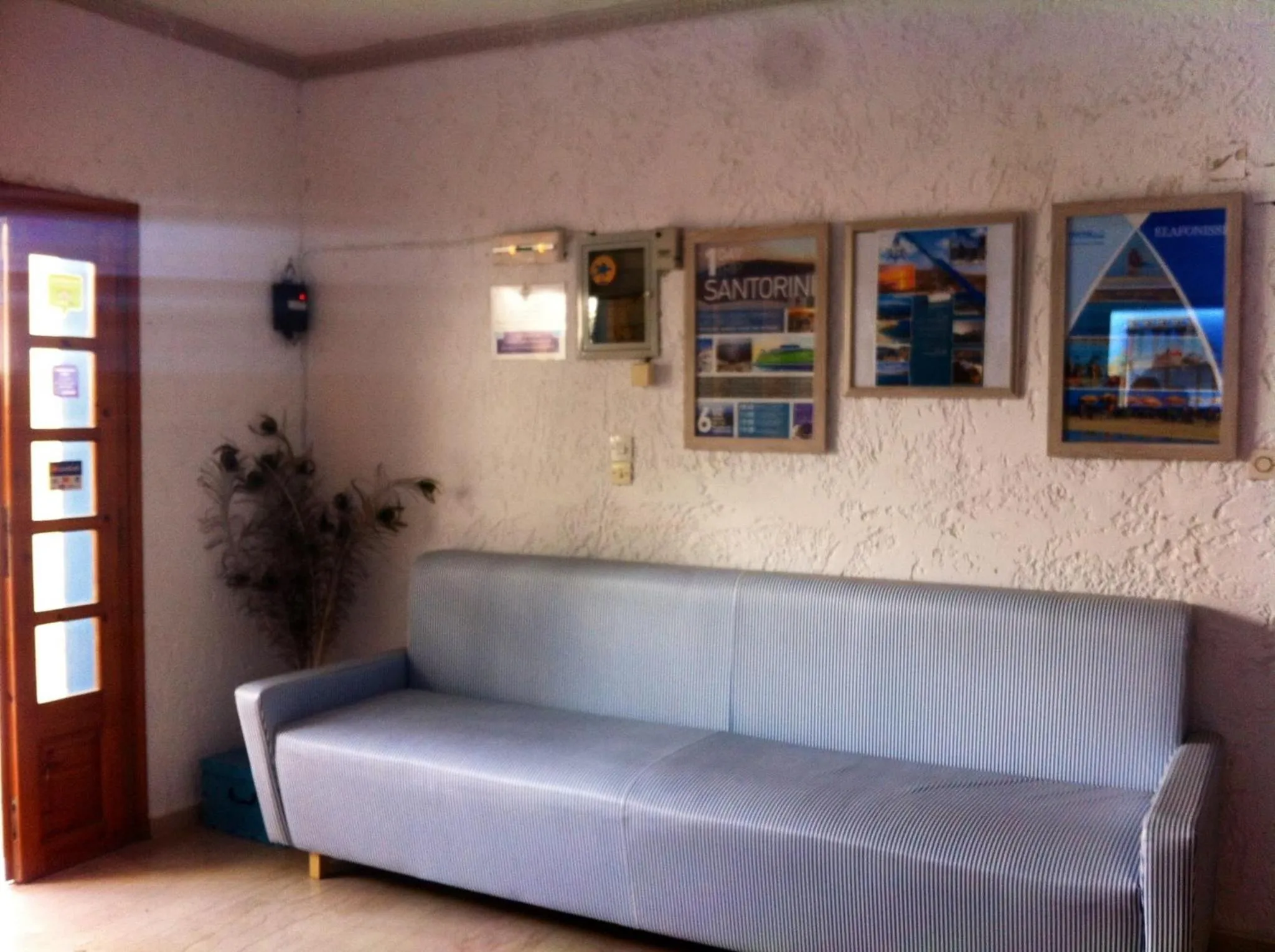Seating area in Apollonia Apartments