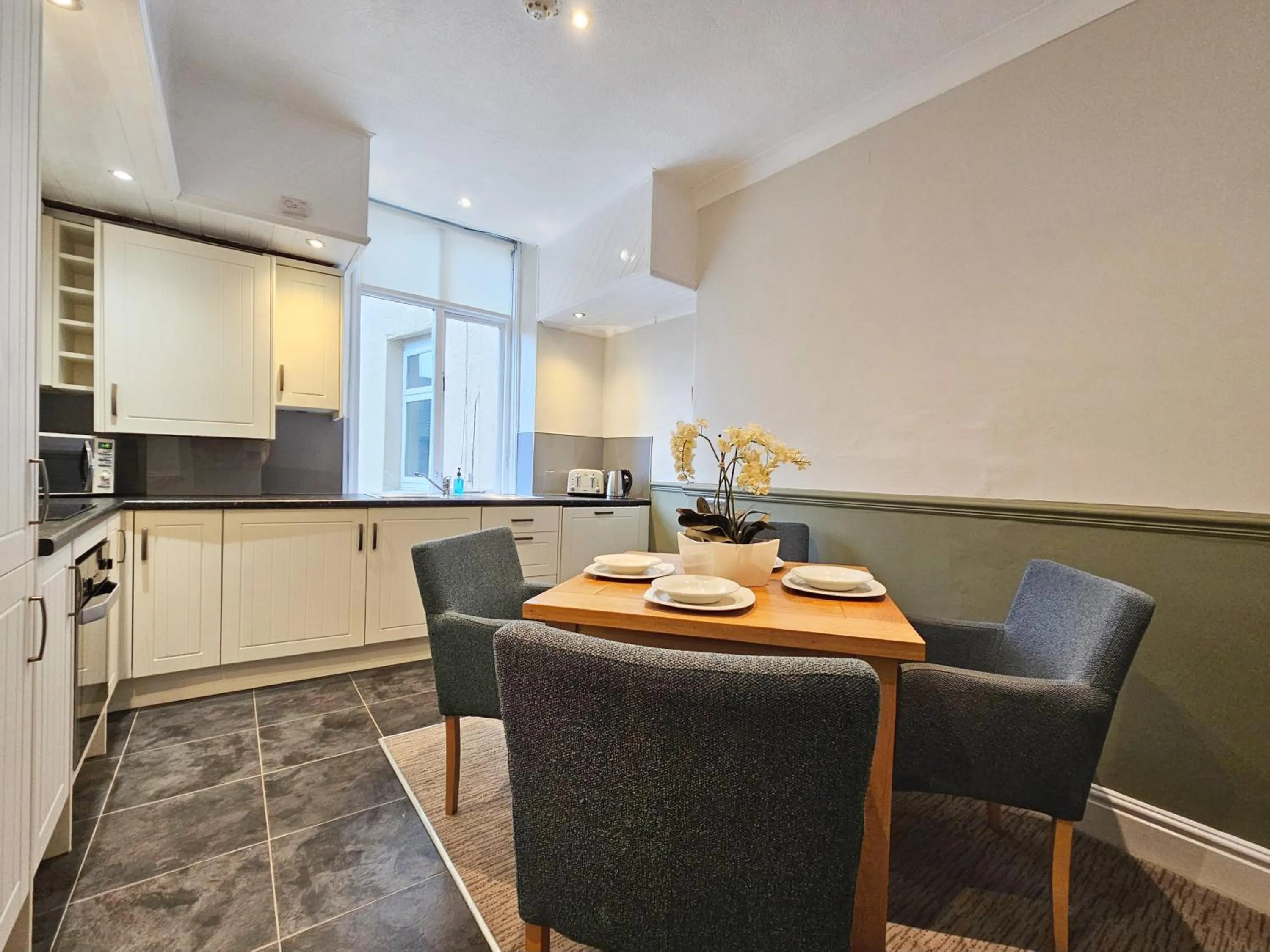 Kitchen or kitchenette in The Derwentwater Hotel