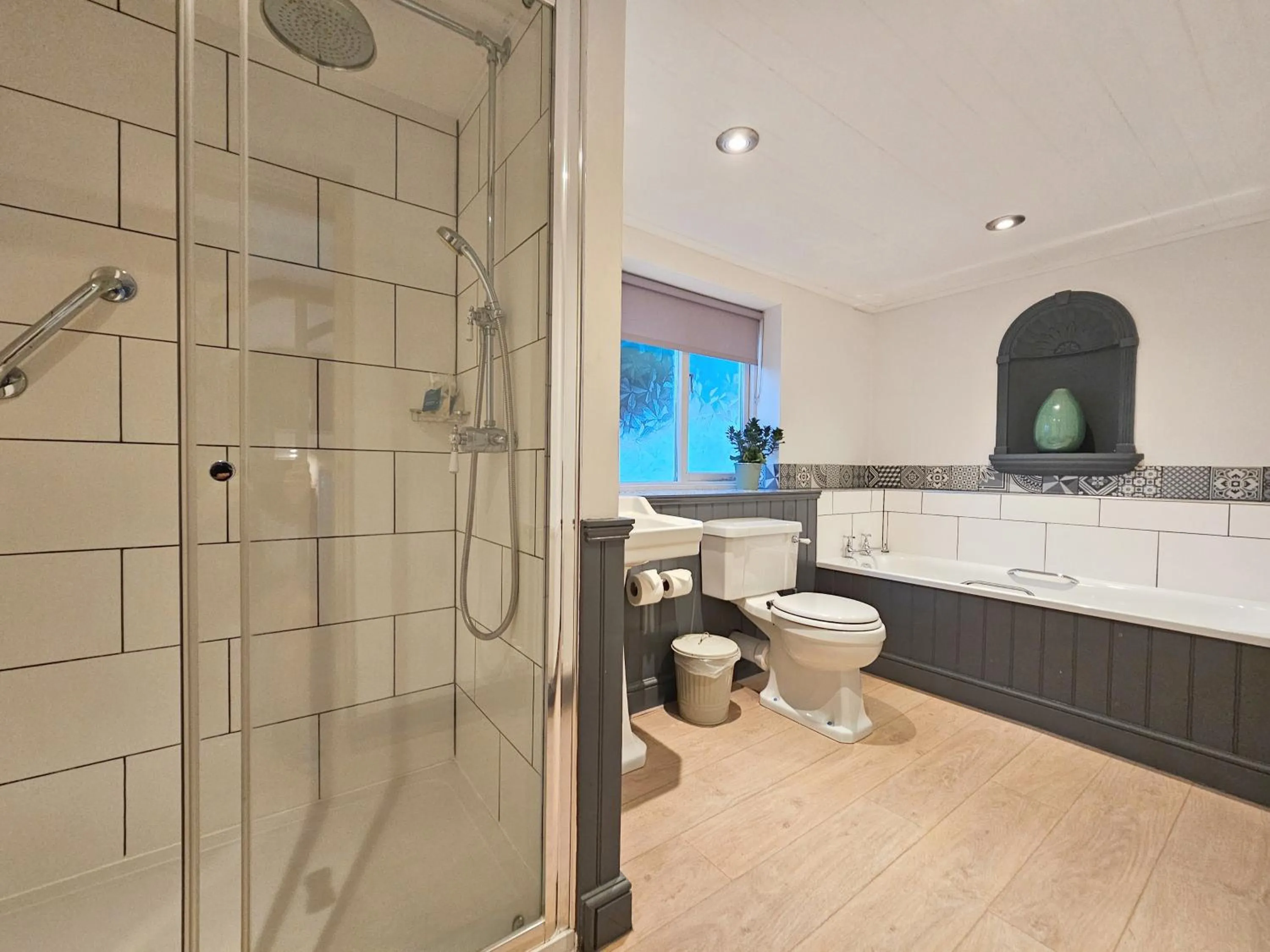 Shower in The Derwentwater Hotel