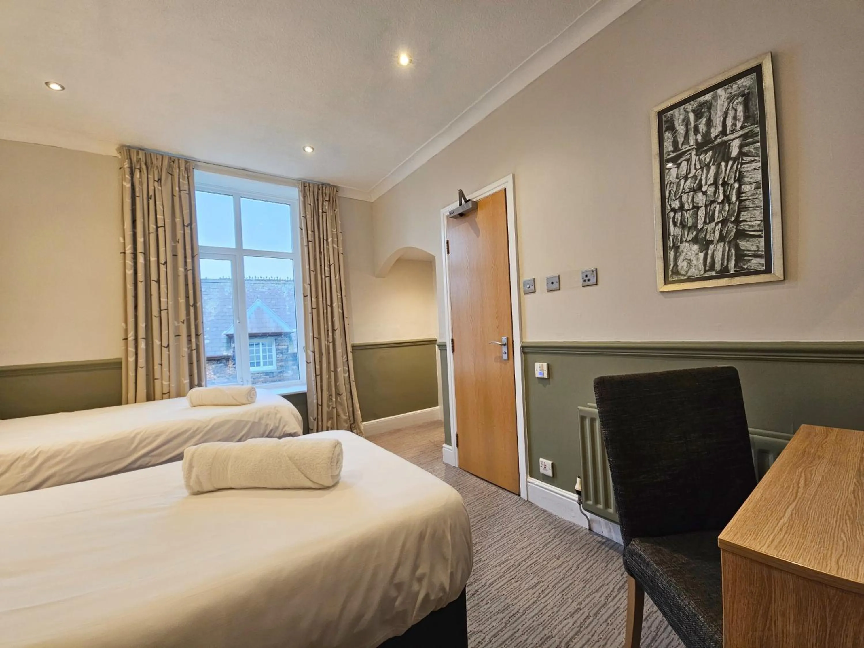 Bed in The Derwentwater Hotel