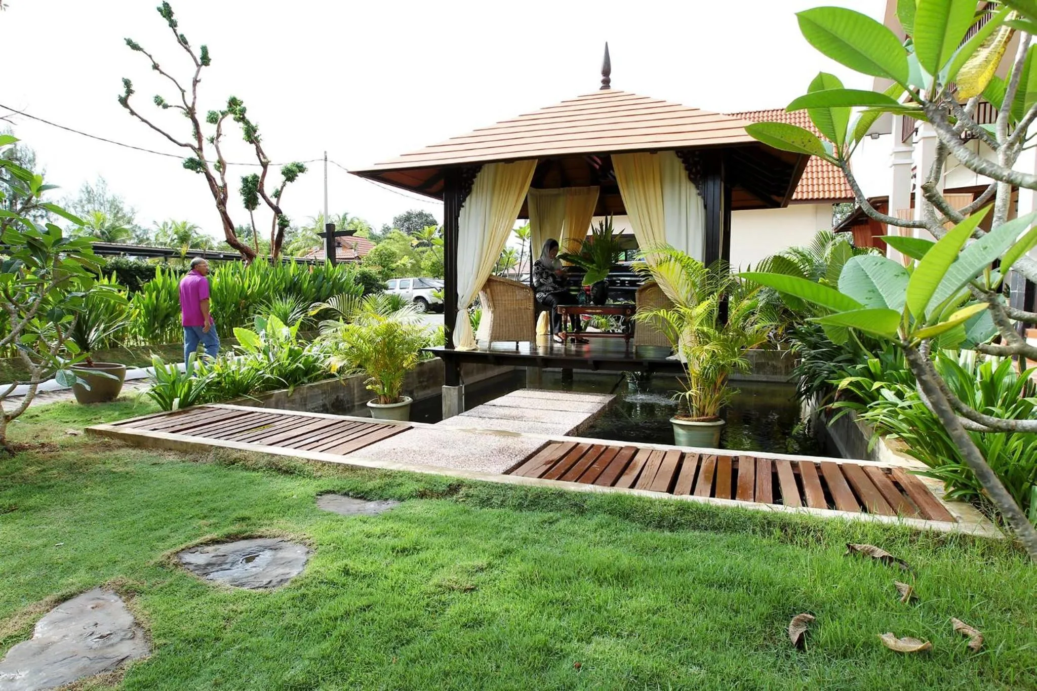 Area and facilities in The Manor Beach Resort Besut