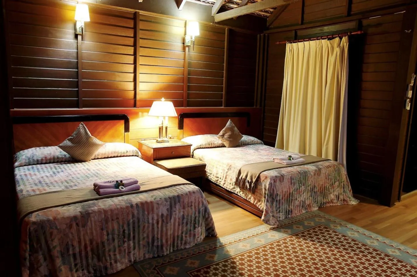 Bed in The Manor Beach Resort Besut