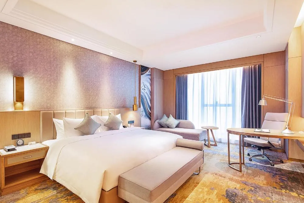 Bed in Howard Johnson New District Plaza ZiYang