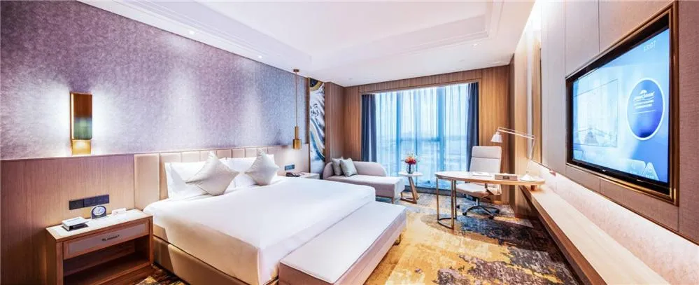 Bed in Howard Johnson New District Plaza ZiYang