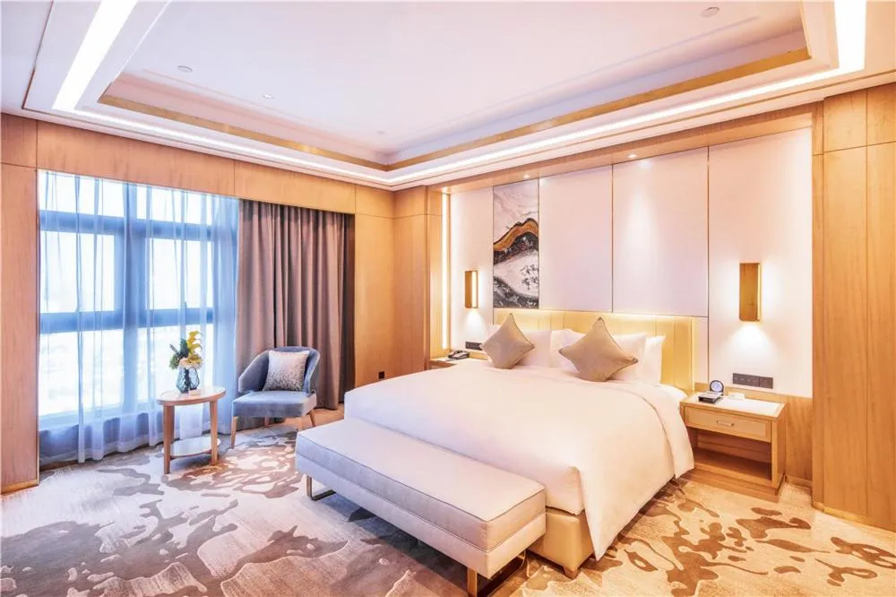 Bed in Howard Johnson New District Plaza ZiYang