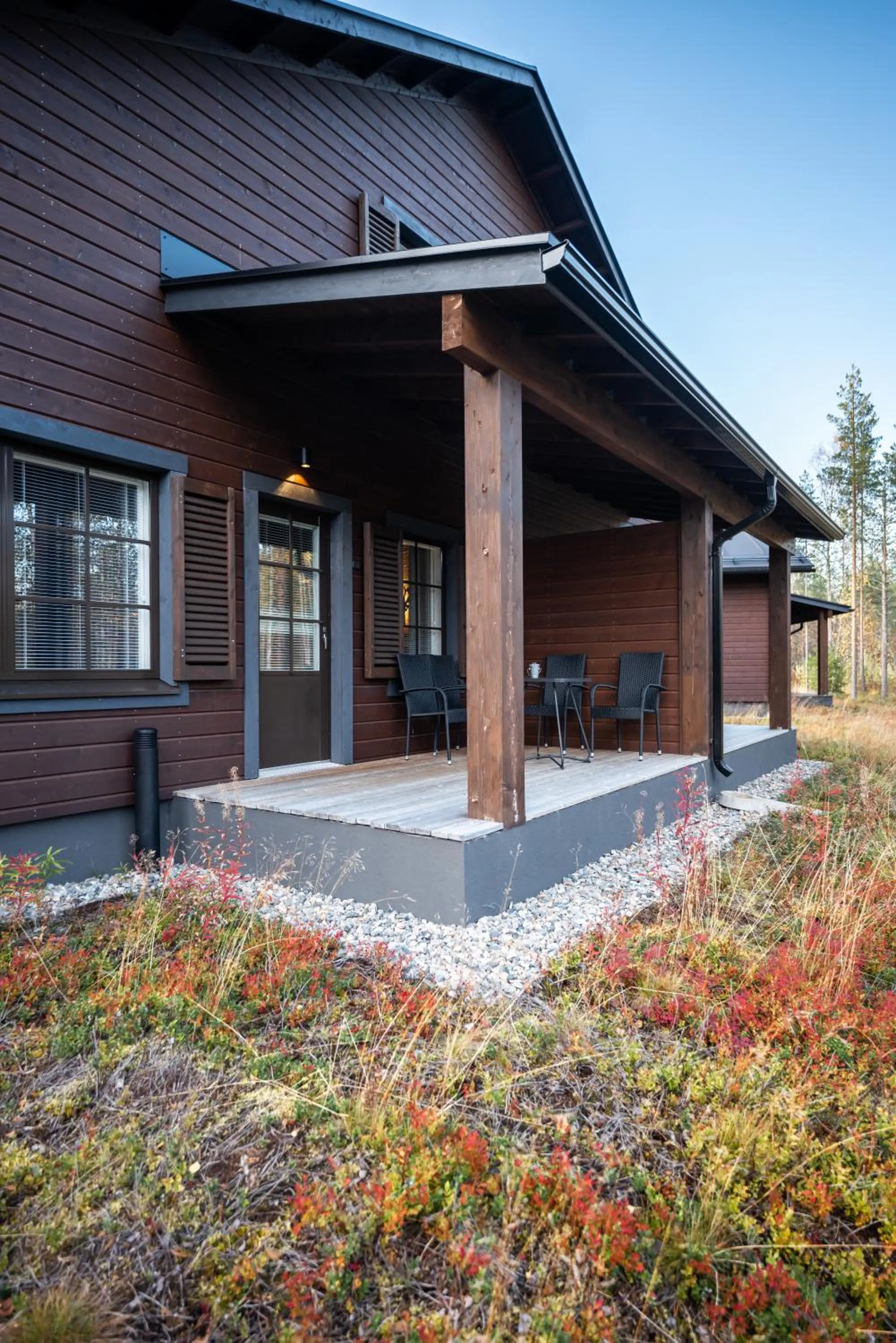 Balcony/Terrace in Ranua Resort Holiday Villas