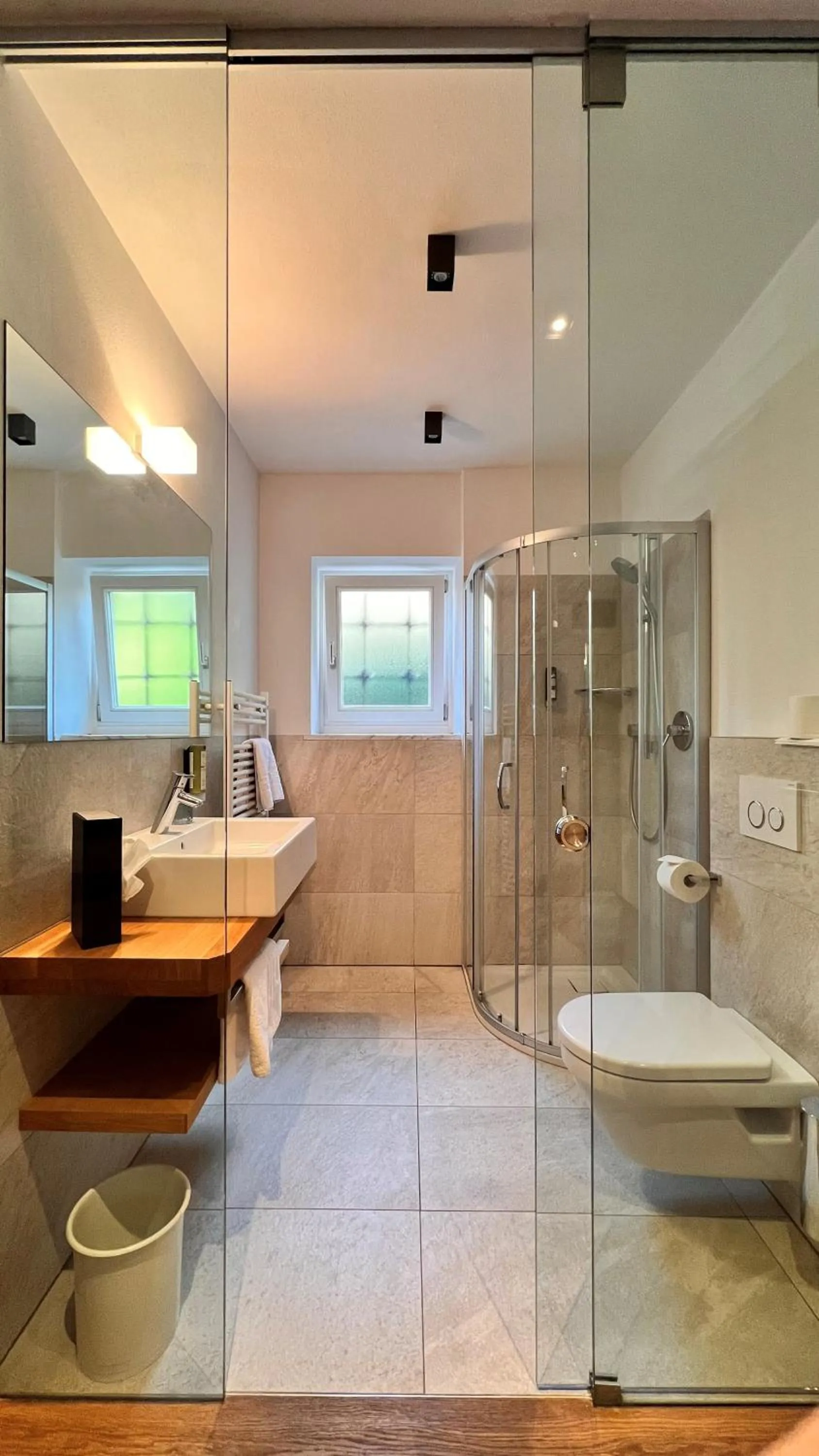 Bathroom in Hotel Mitterplatt (Schenna Resort)