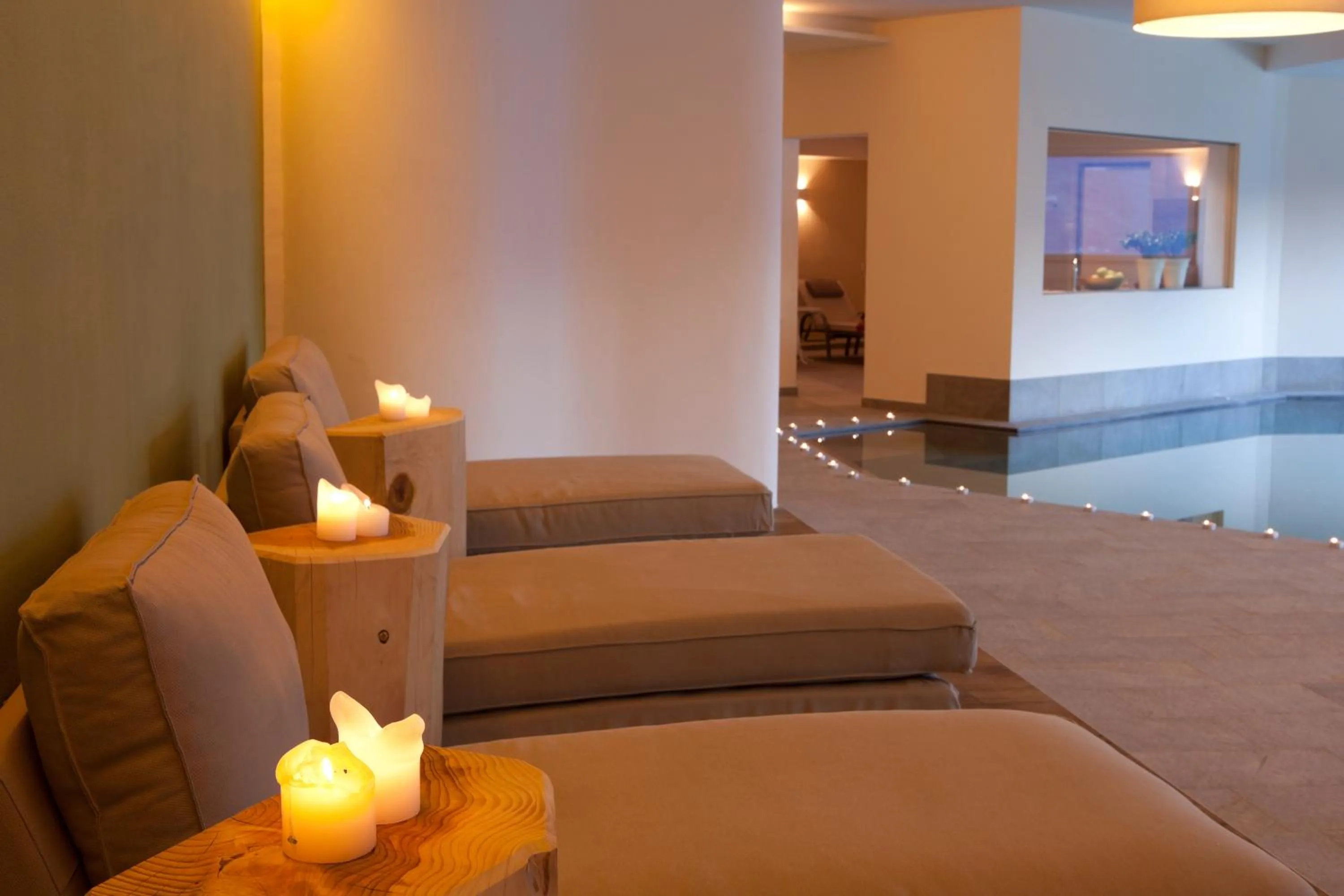 Spa and wellness centre/facilities in Hotel Mitterplatt (Schenna Resort)