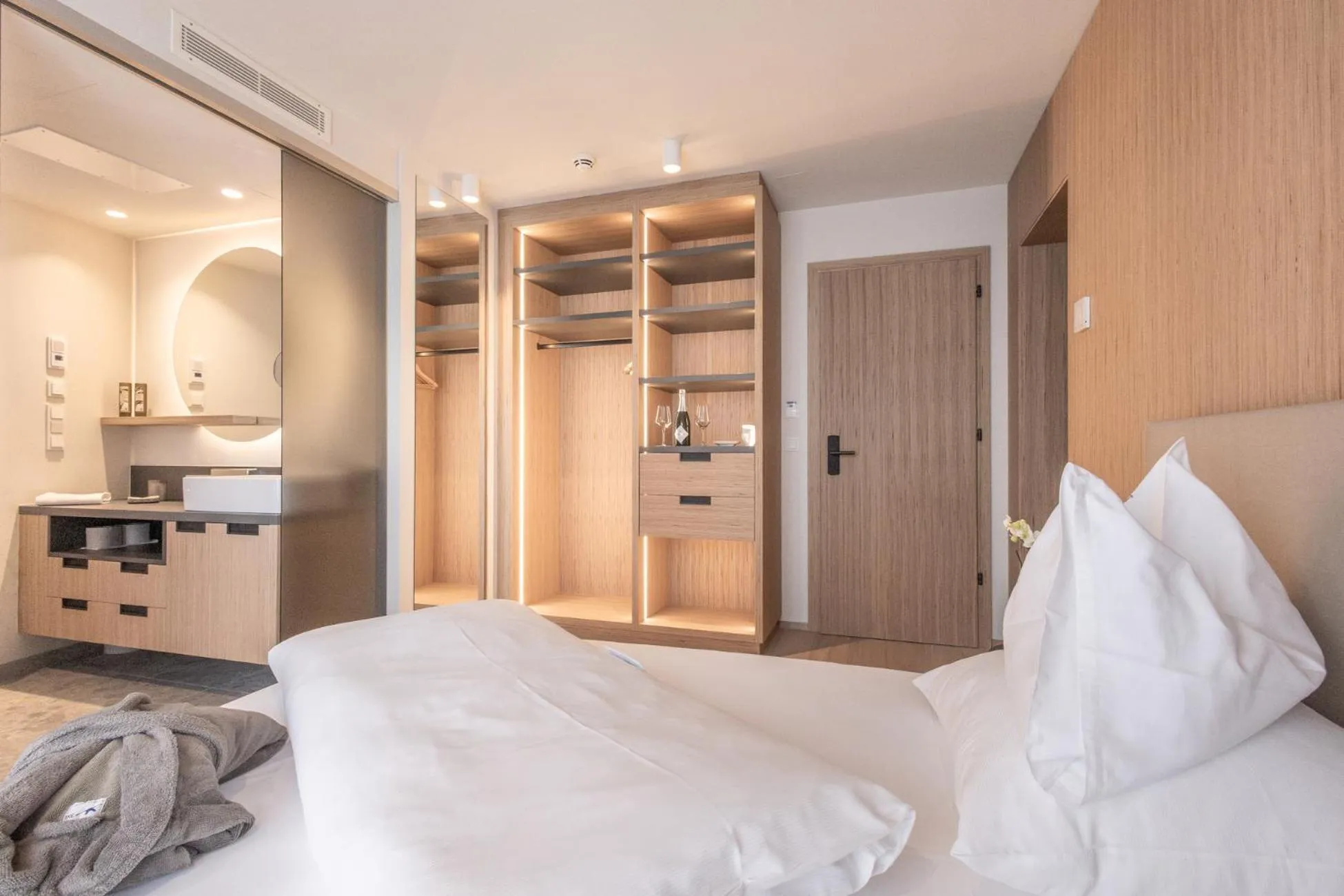 Bed in Hotel Mitterplatt (Schenna Resort)