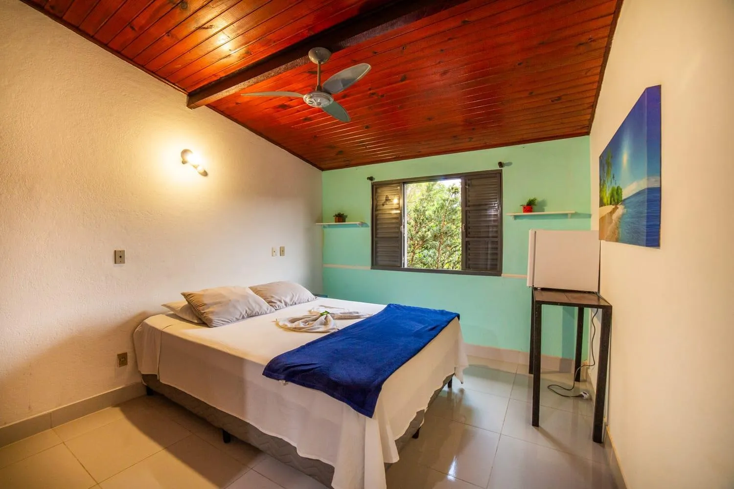 Bed in Pousada Sta Helena