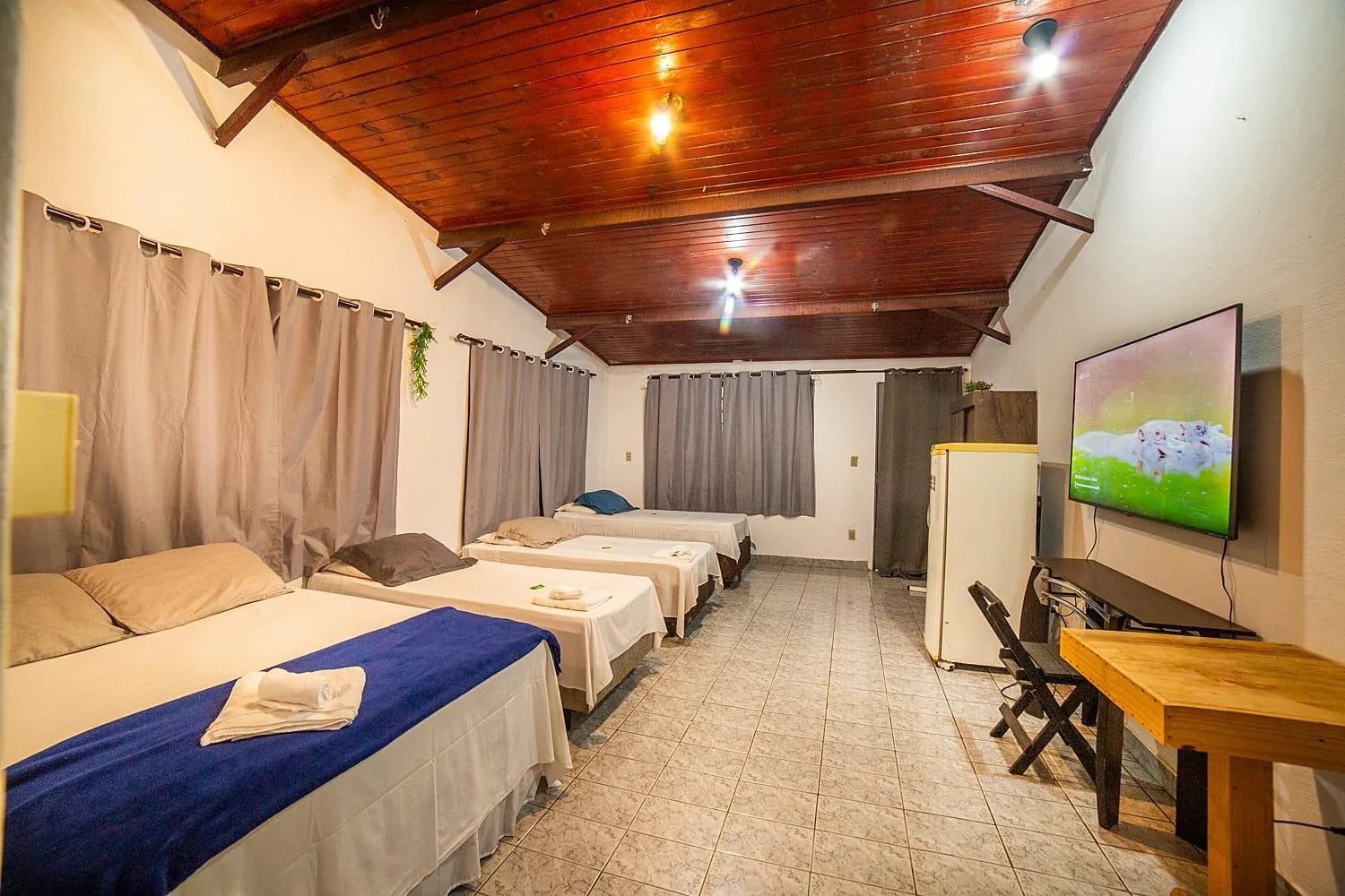 Bed in Pousada Sta Helena