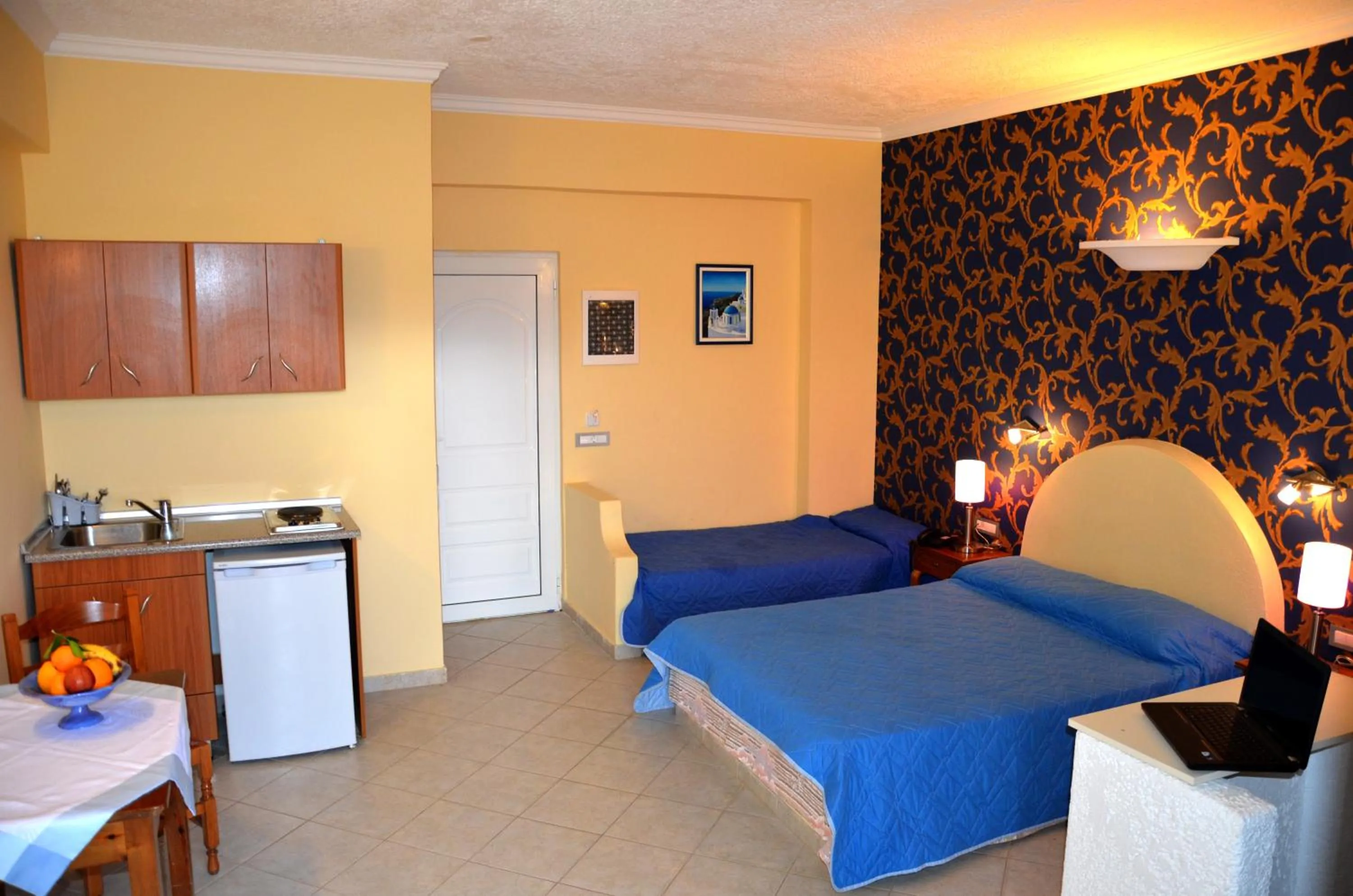 Bed in Hotel Kalithea