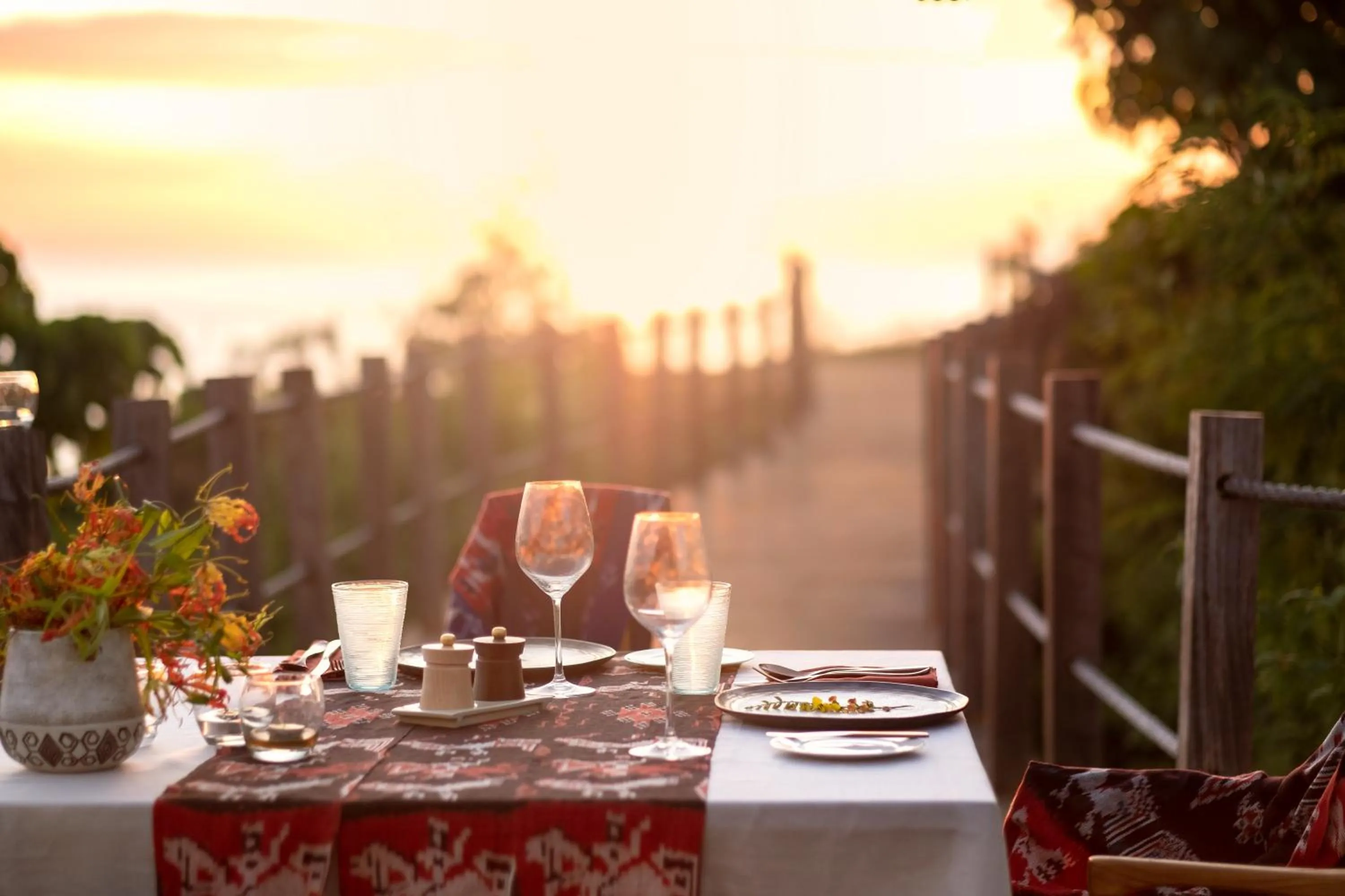 Restaurant/places to eat in Lelewatu Resort Sumba