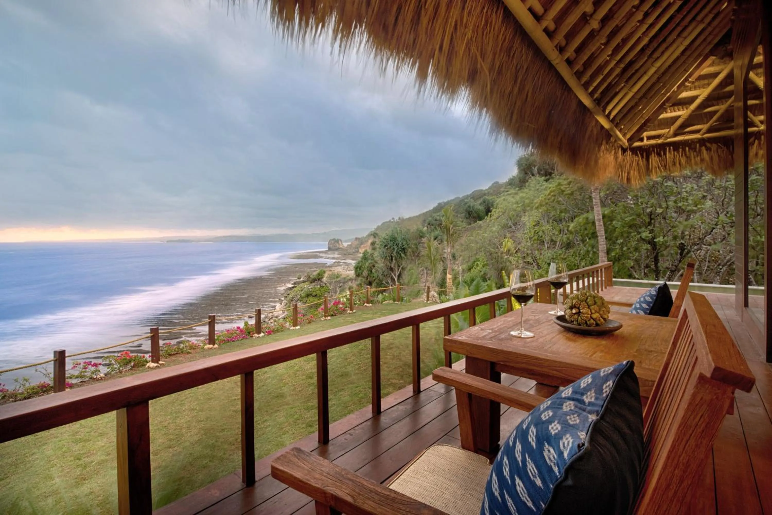 Balcony/Terrace in Lelewatu Resort Sumba